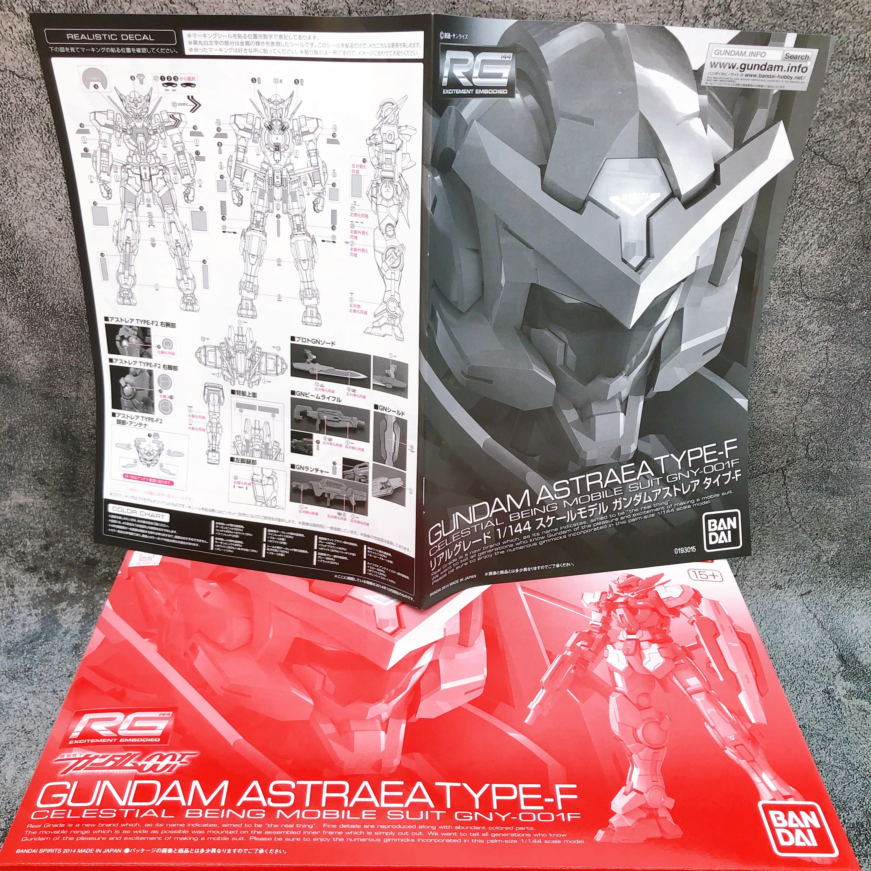 RG 1/144 Gundam Astraea Type-F Gundam 00F Model Kit Premium Bandai NEW FASTSHIP
