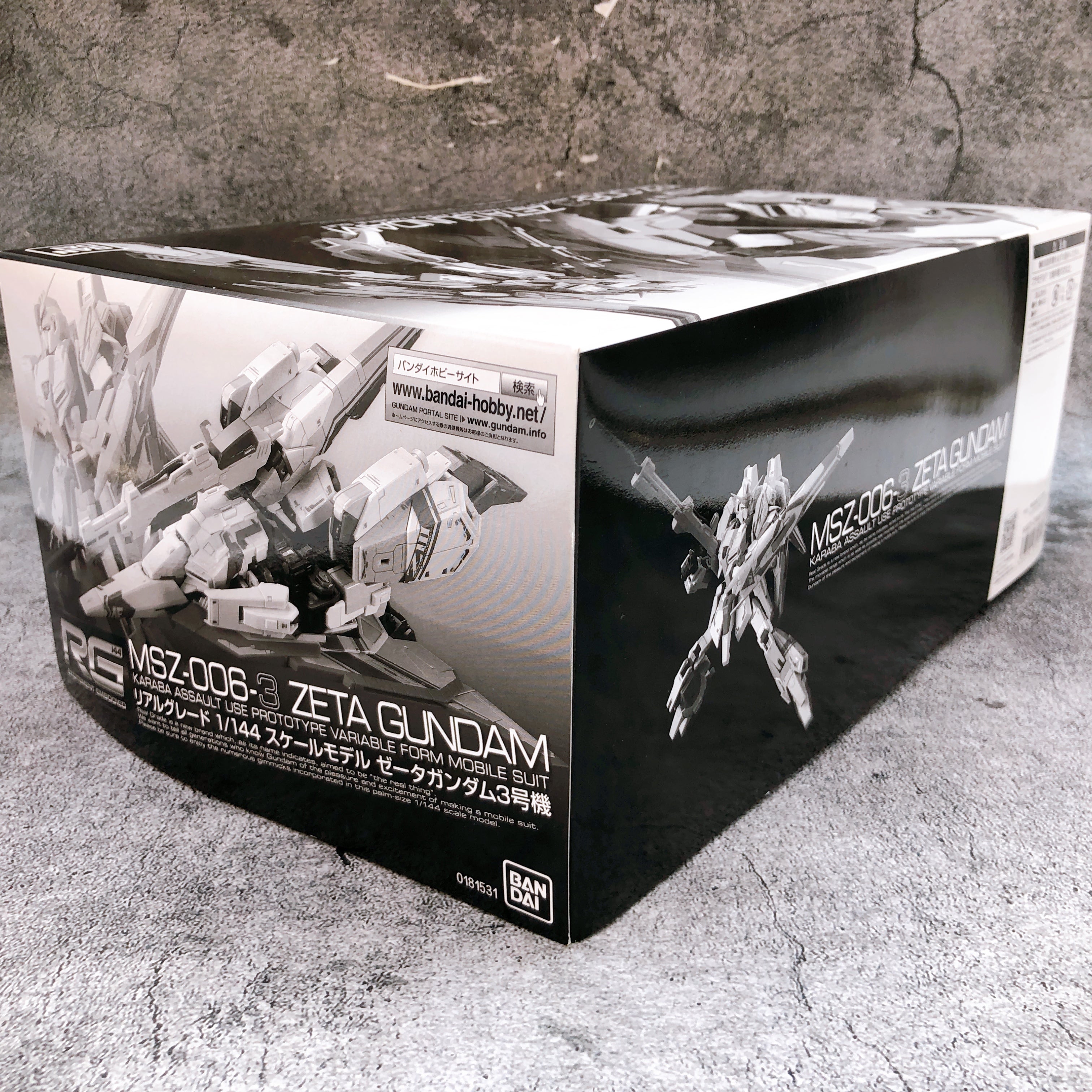 RG 1/144 Zeta Gundam Unit 3 MSZ-006-3 Model Kit Premium Bandai Japan FASTSHIP