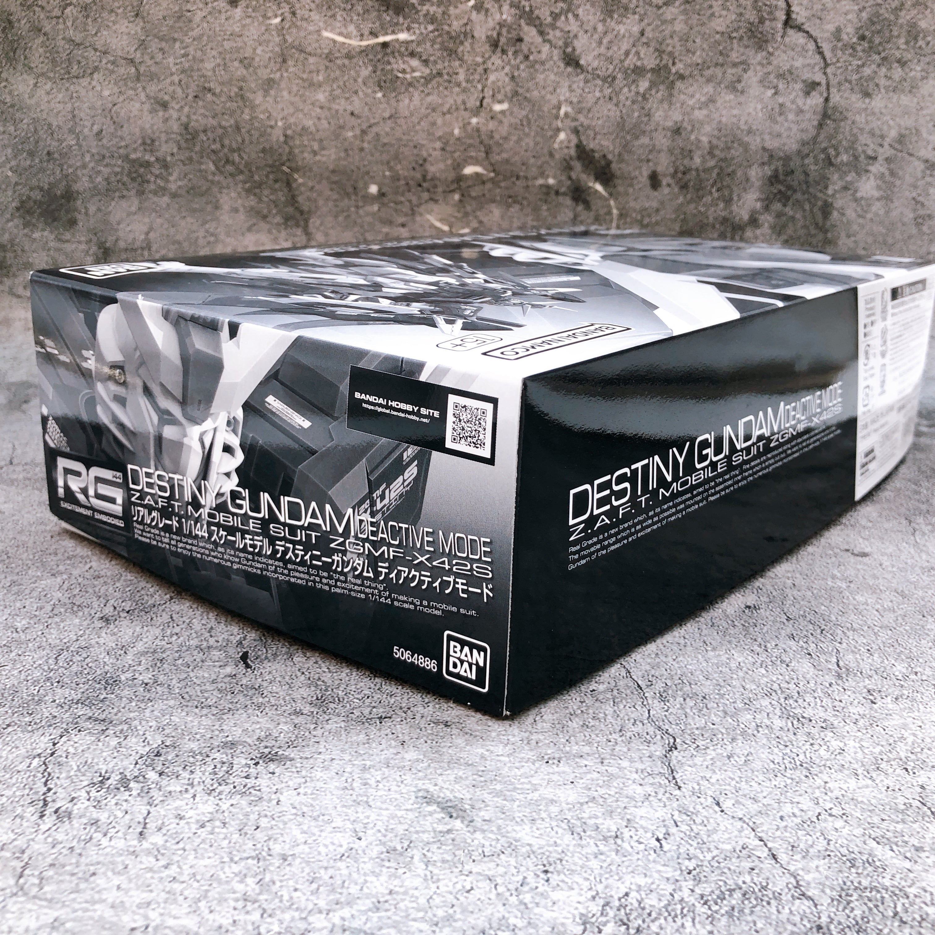 RG 1/144 Destiny Gundam Deactive Mode Gunpla Model Kit Premium Bandai Japan NEW