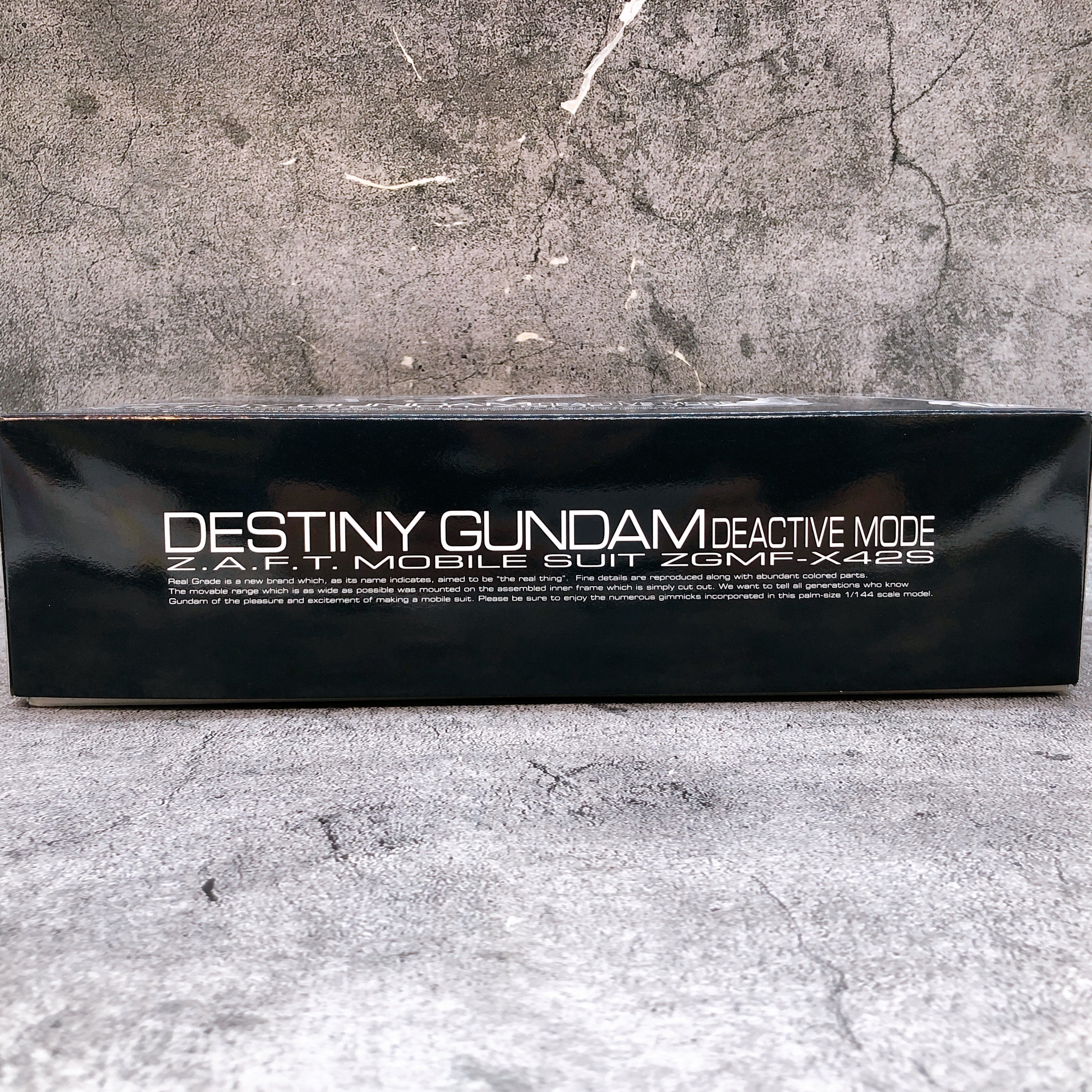 RG 1/144 Destiny Gundam Deactive Mode Gunpla Model Kit Premium Bandai Japan NEW