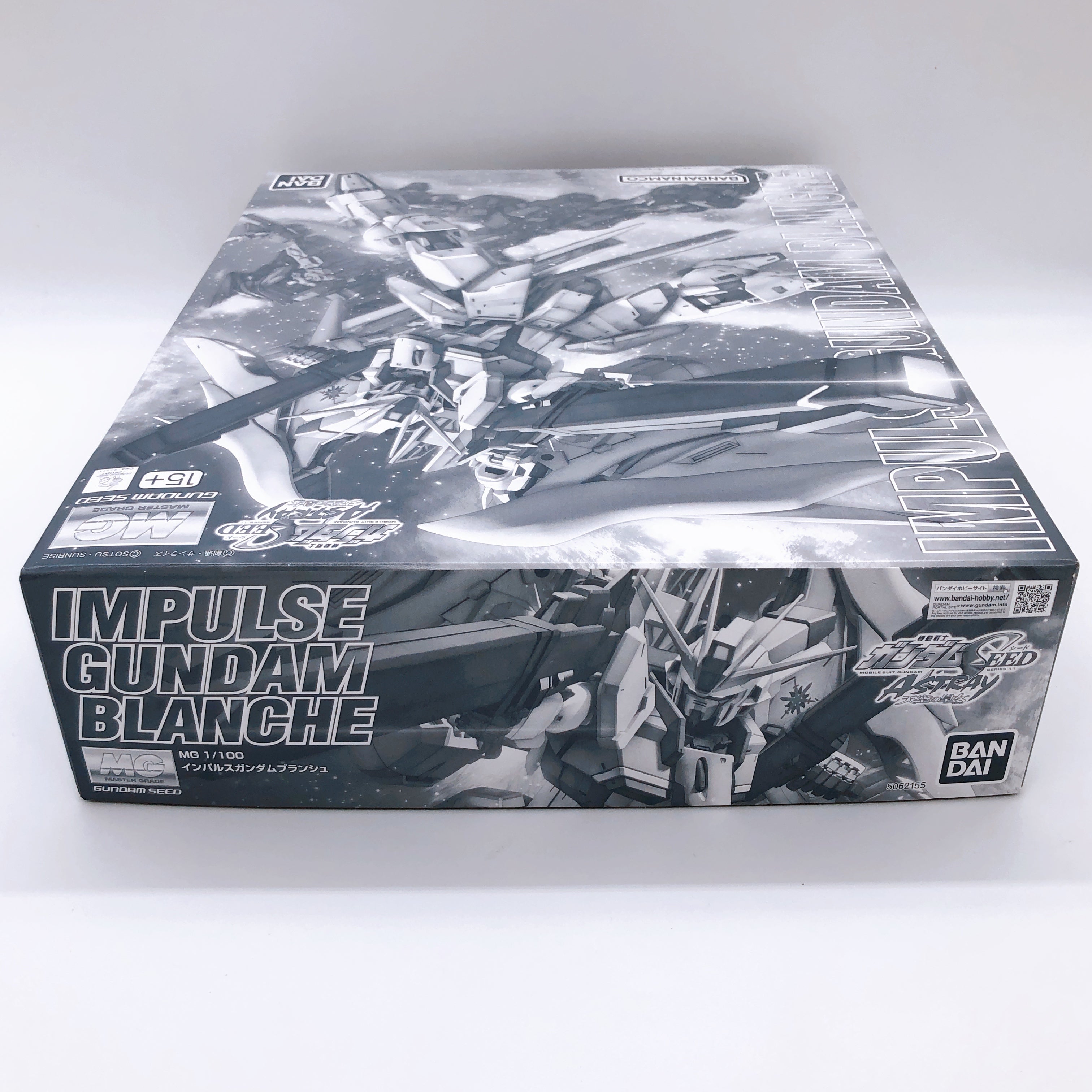 MG 1/100 Impulse Gundam Blanche Gundam SEED Model Kit Premium Bandai Japan NEW