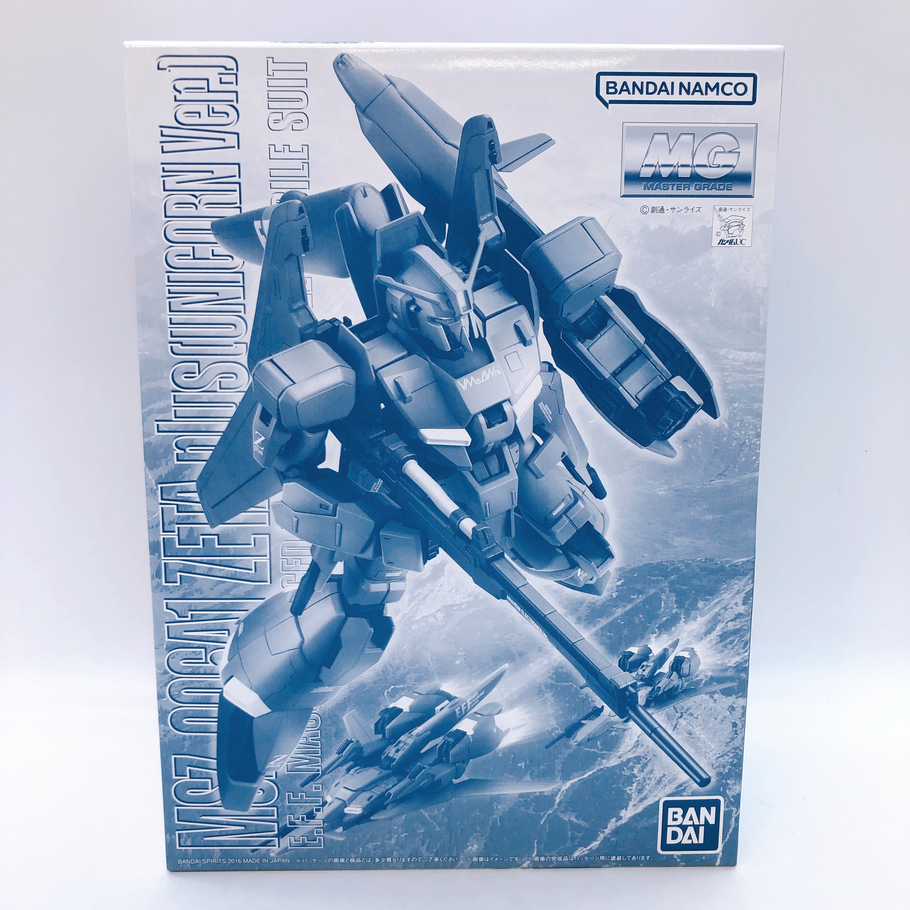 MG 1/100 Zeta Plus Unicorn Ver. MSZ-006A1 Gundam Model Kit Gunpla Bandai Japan