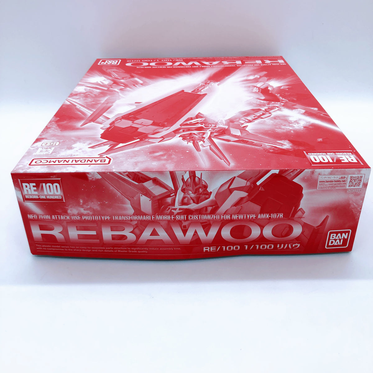 RE/100 1/100 Rebawoo AMX-107R Gunpla Model Kit Premium Bandai Japan NEW FASTSHIP