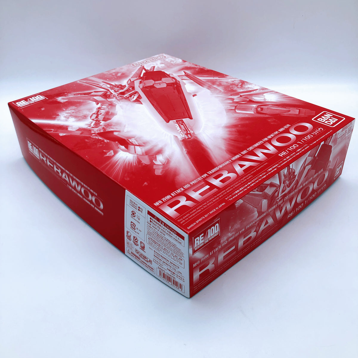 RE/100 1/100 Rebawoo AMX-107R Gunpla Model Kit Premium Bandai Japan NEW FASTSHIP