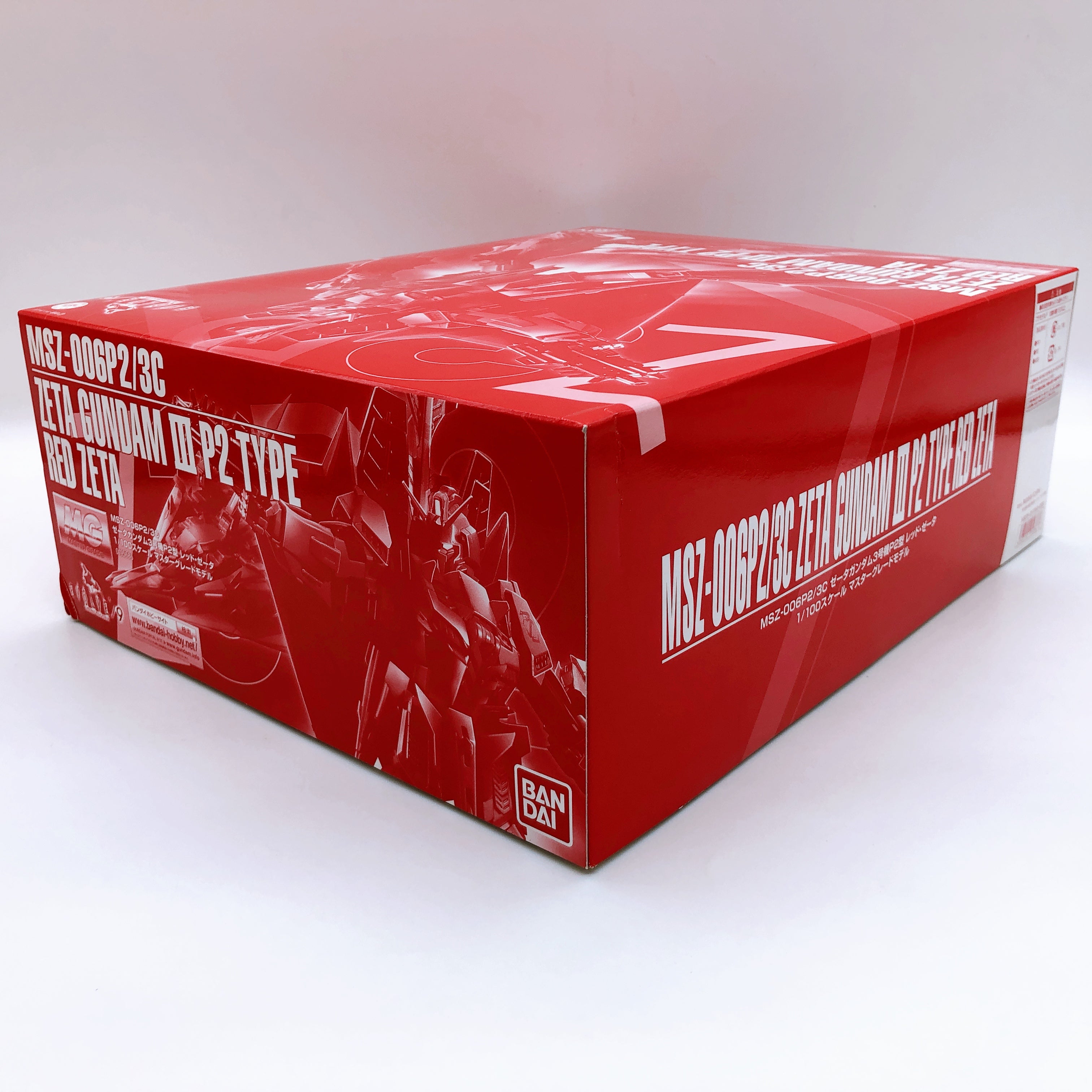 MG 1/100 Zeta Gundam III P2 Type Red Zeta MSZ-006P2/3C Model Kit Premium Bandai