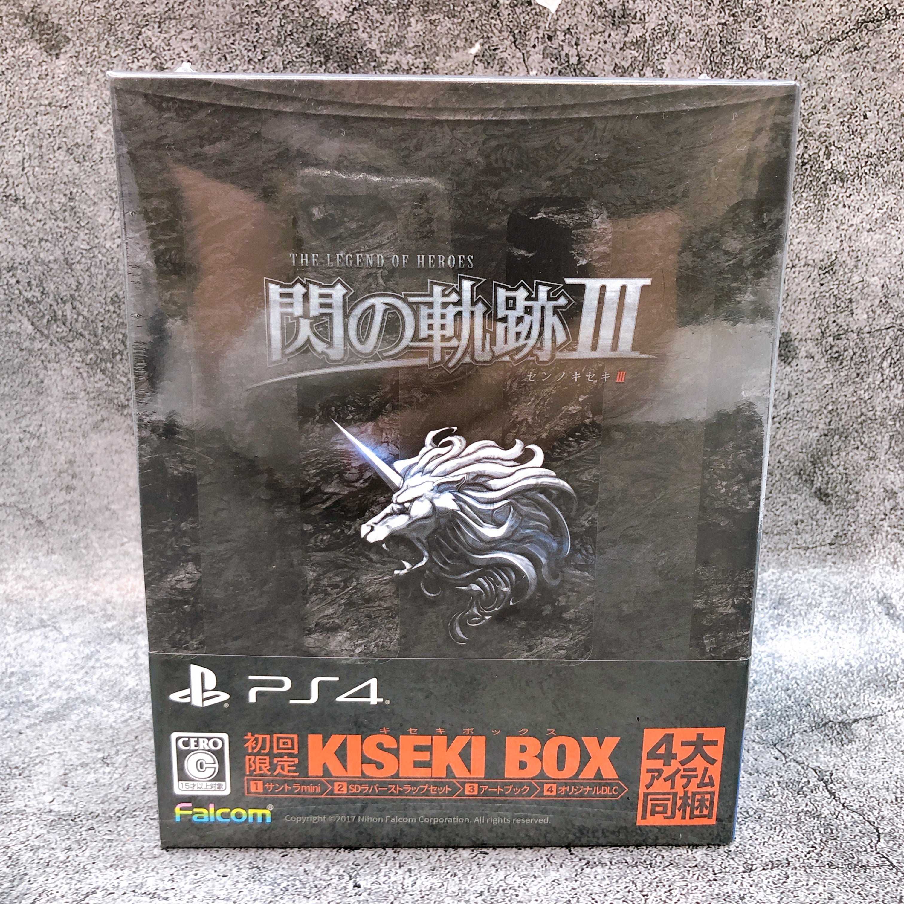 PS4 The Legend of Heroes Sen no Kiseki III KISEKI BOX RPG Japan Game Sealed NEW