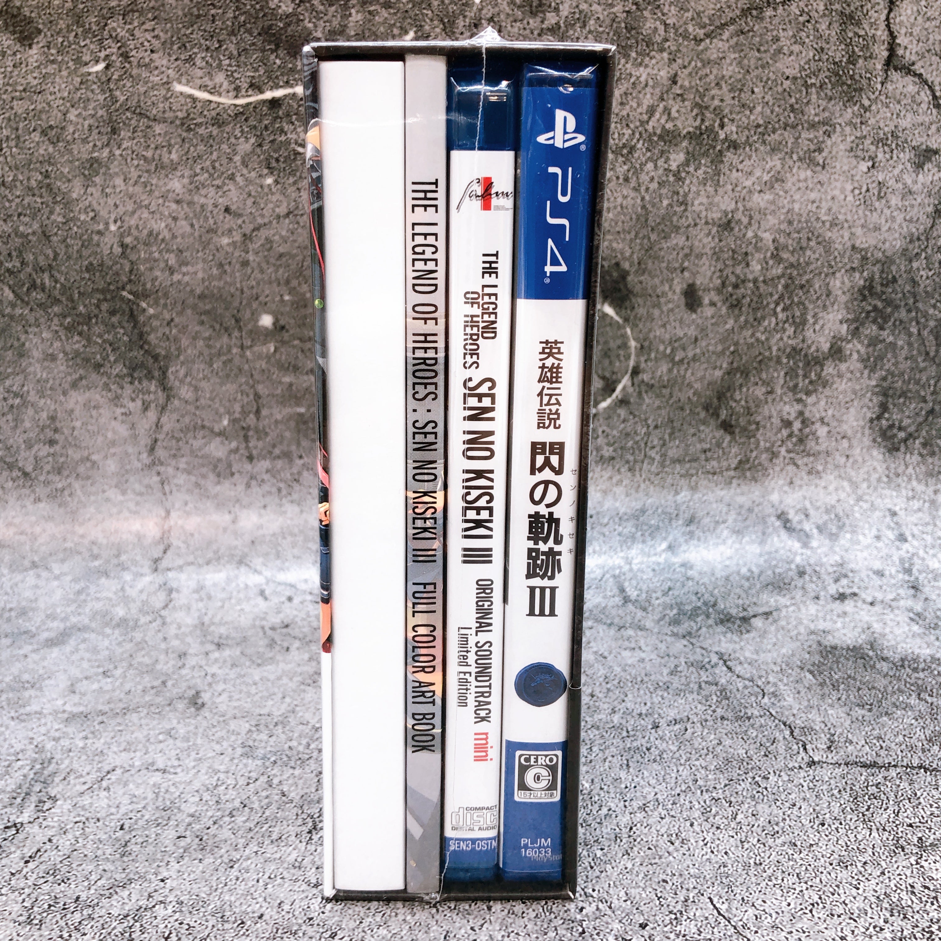 PS4 The Legend of Heroes Sen no Kiseki III KISEKI BOX RPG Japan Game Sealed NEW