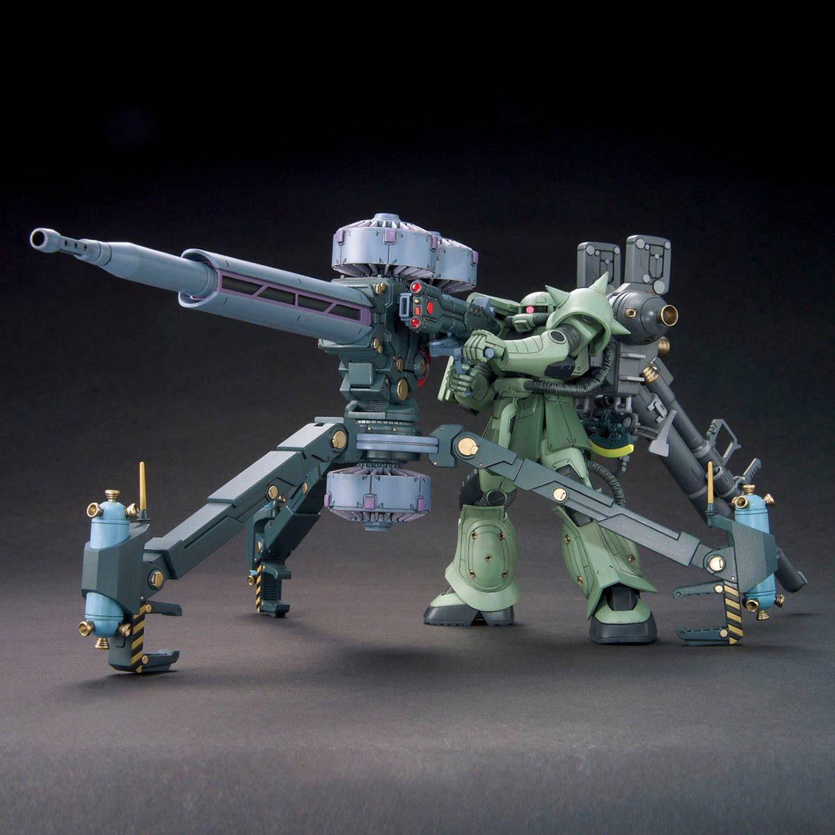 HG 1/144 Zaku II + Big Gun Set Gundam Thunderbolt Ver MS-06 Kit Bandai FASTSHIP