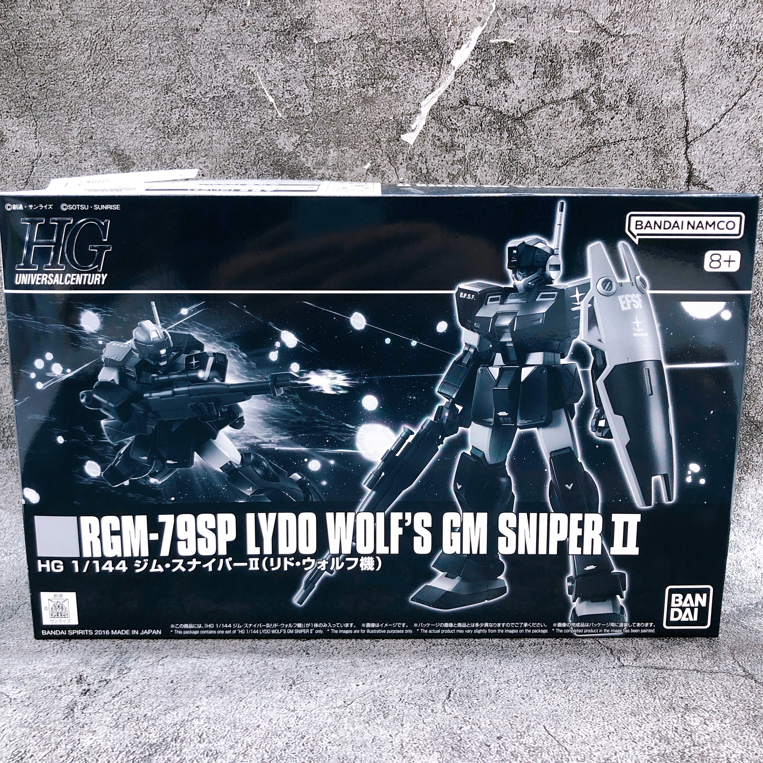 HGUC 1/144 Lydo Wolf's GM Sniper II RGM-79SP Model Kit Premium Bandai Japan NEW