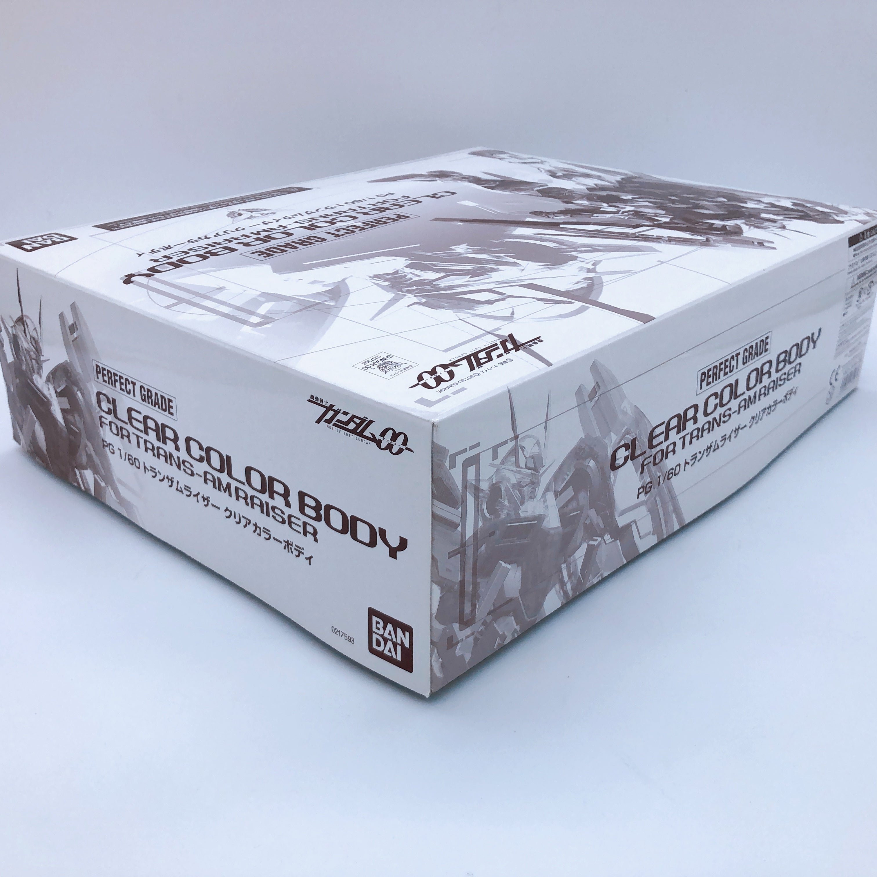 PG 1/60 Clear Color Body for TRANS-AM RAISER Model Kit Premium Bandai Japan NEW