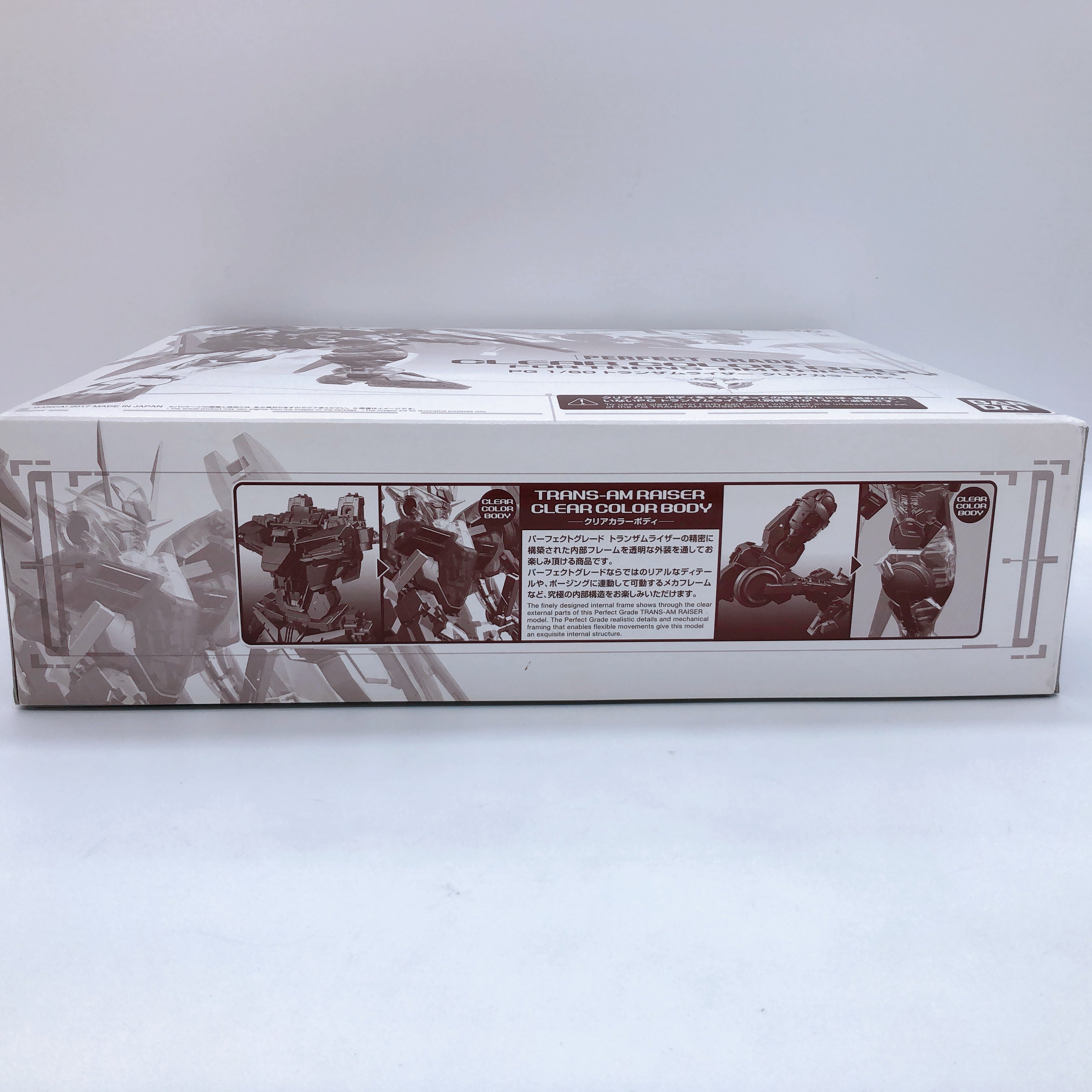 PG 1/60 Clear Color Body for TRANS-AM RAISER Model Kit Premium Bandai Japan NEW