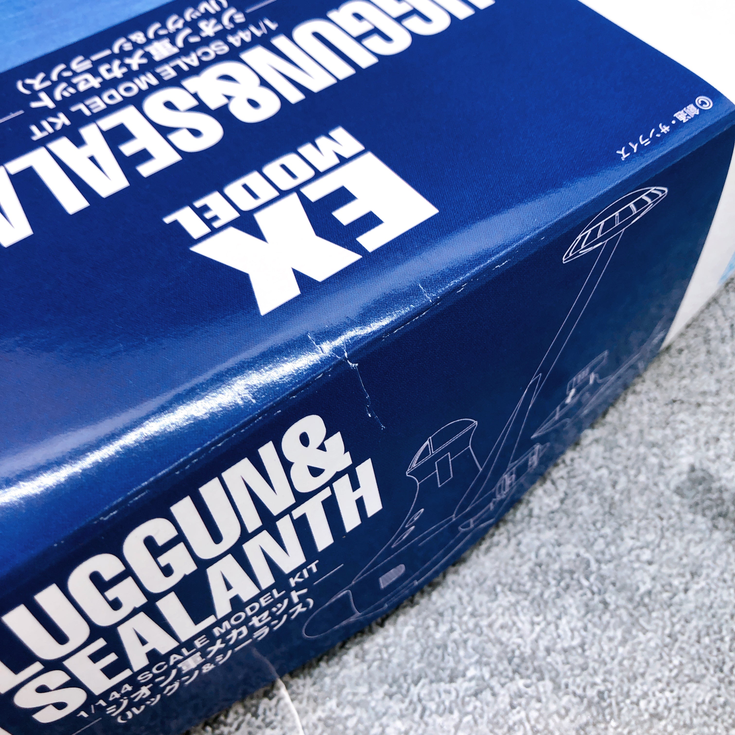 EX MODEL 1/144 Luggun & Sealanth ZEON Mecha Set Model Kit Bandai NEW FASTSHIP