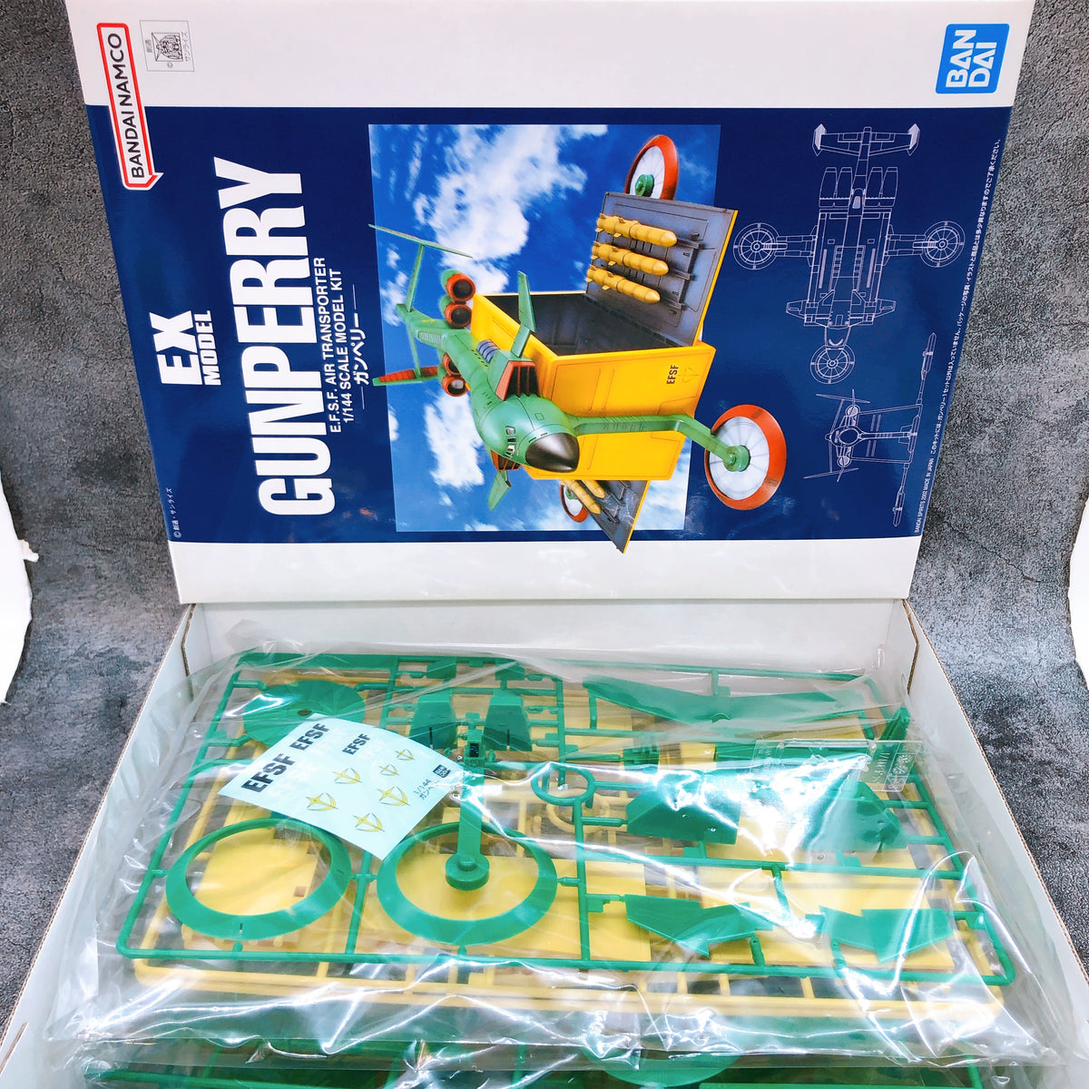 EX MODEL 1/144 Gunperry Mobile Suit Gundam Plastic Model Kit Bandai NEW FASTSHIP