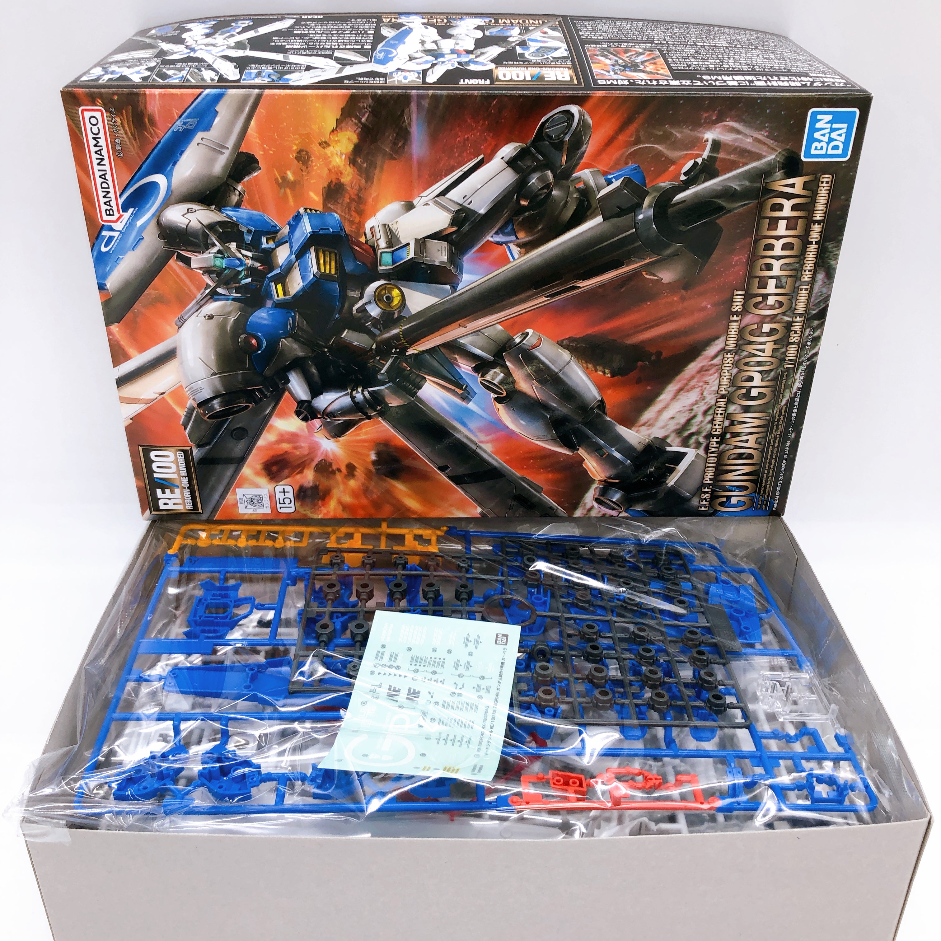 RE 1/100 Gundam GP04G Gerbera Gunpla Plastic Model Kit Premium Bandai Japan NEW