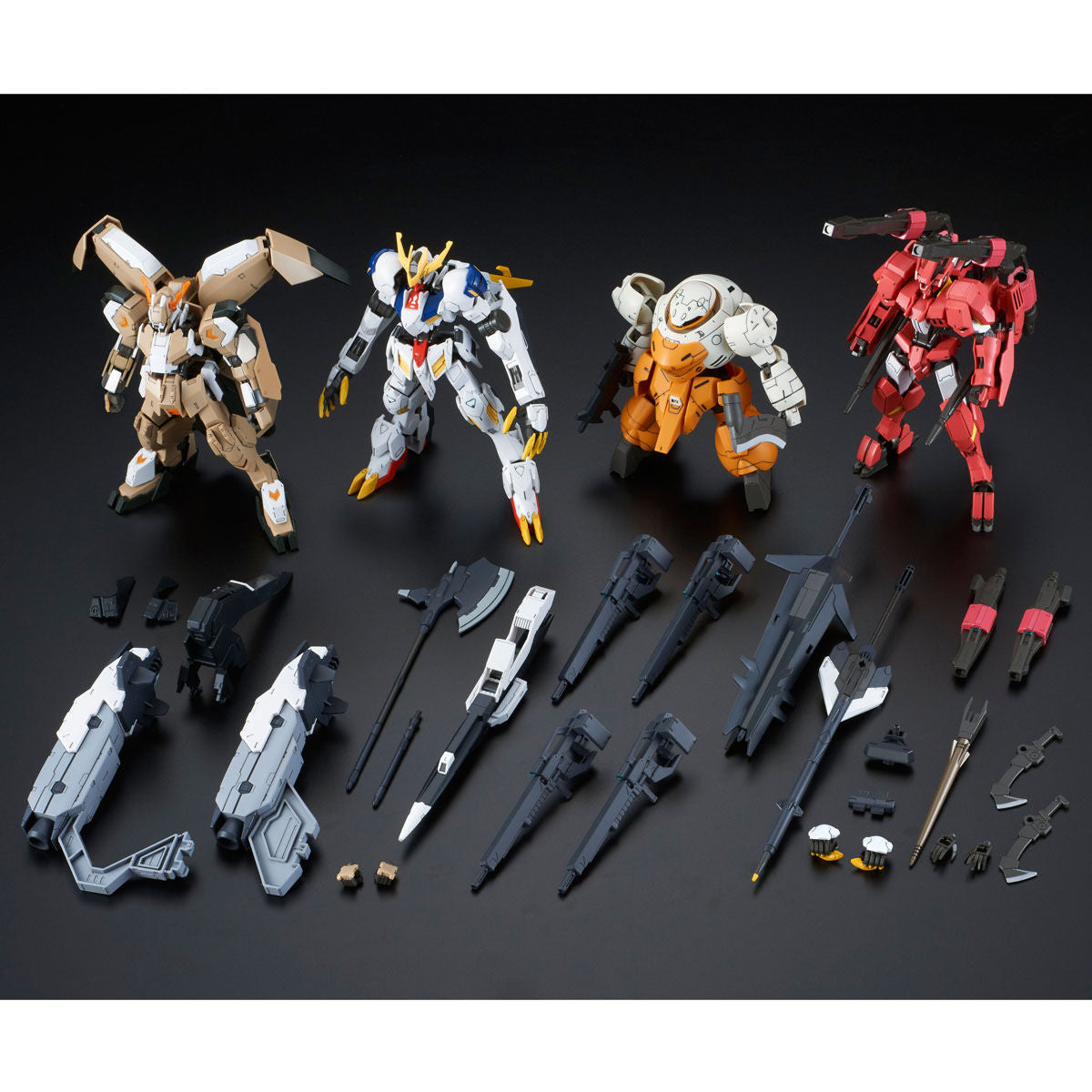 HG 1/144 Tekkadan Complete Set Gundam Iron-Blooded Orphans Kit Premium Bandai