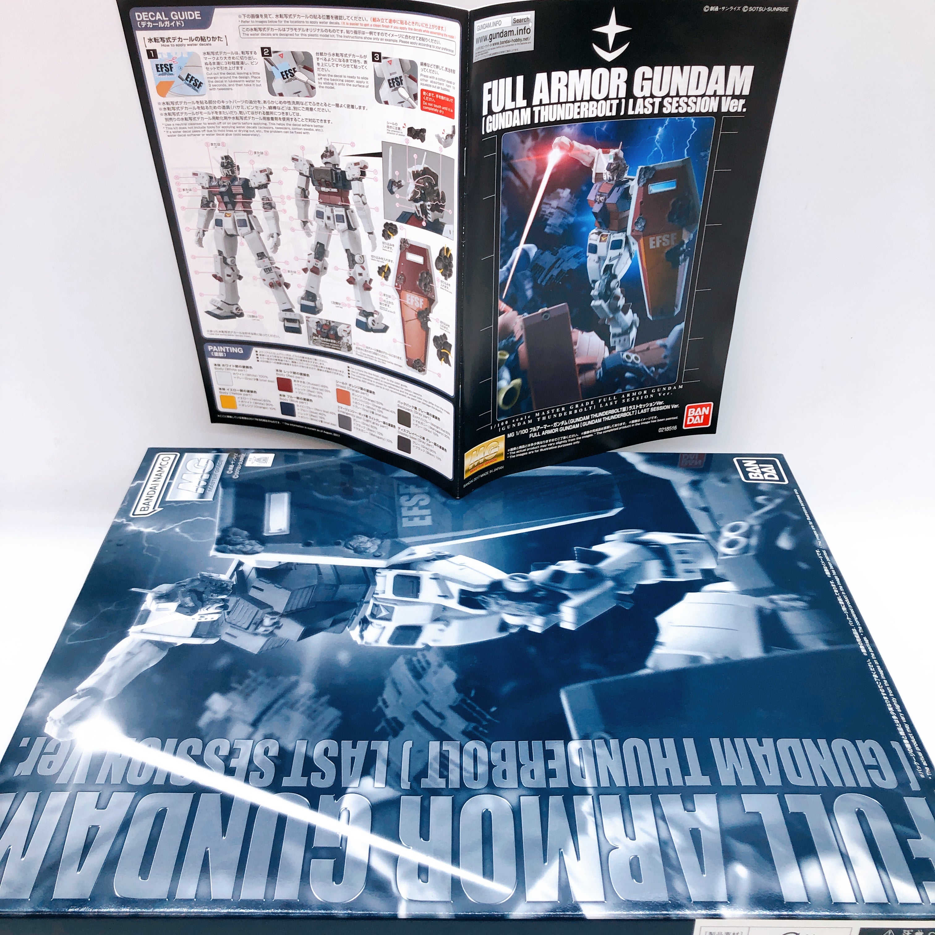 MG 1/100 Full Armor Gundam Last Session Ver. Model Kit 15+ Premium Bandai NEW