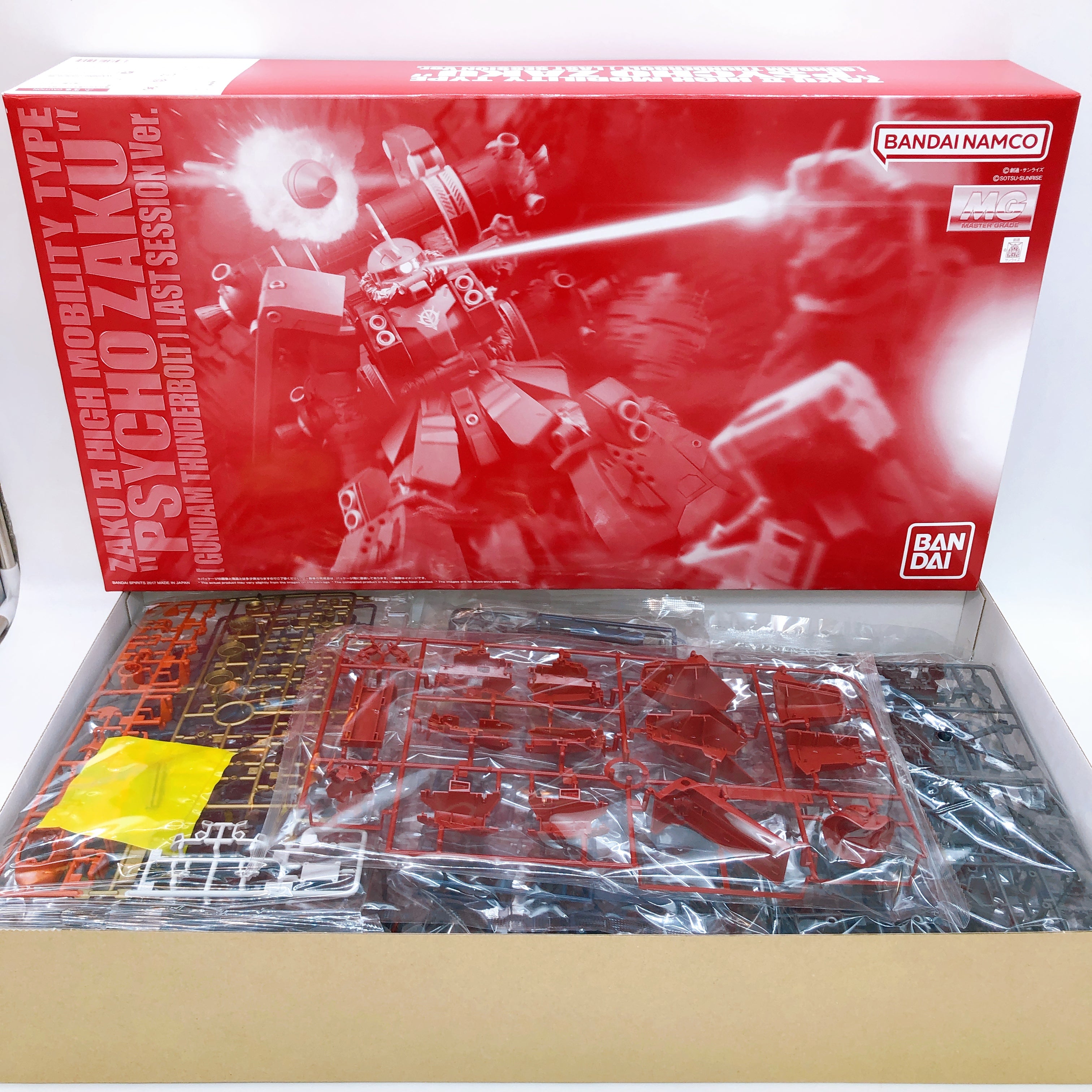 MG 1/100 Psycho Zaku Gundam Last Session Ver. Thunderbolt Kit Premium Bandai NEW