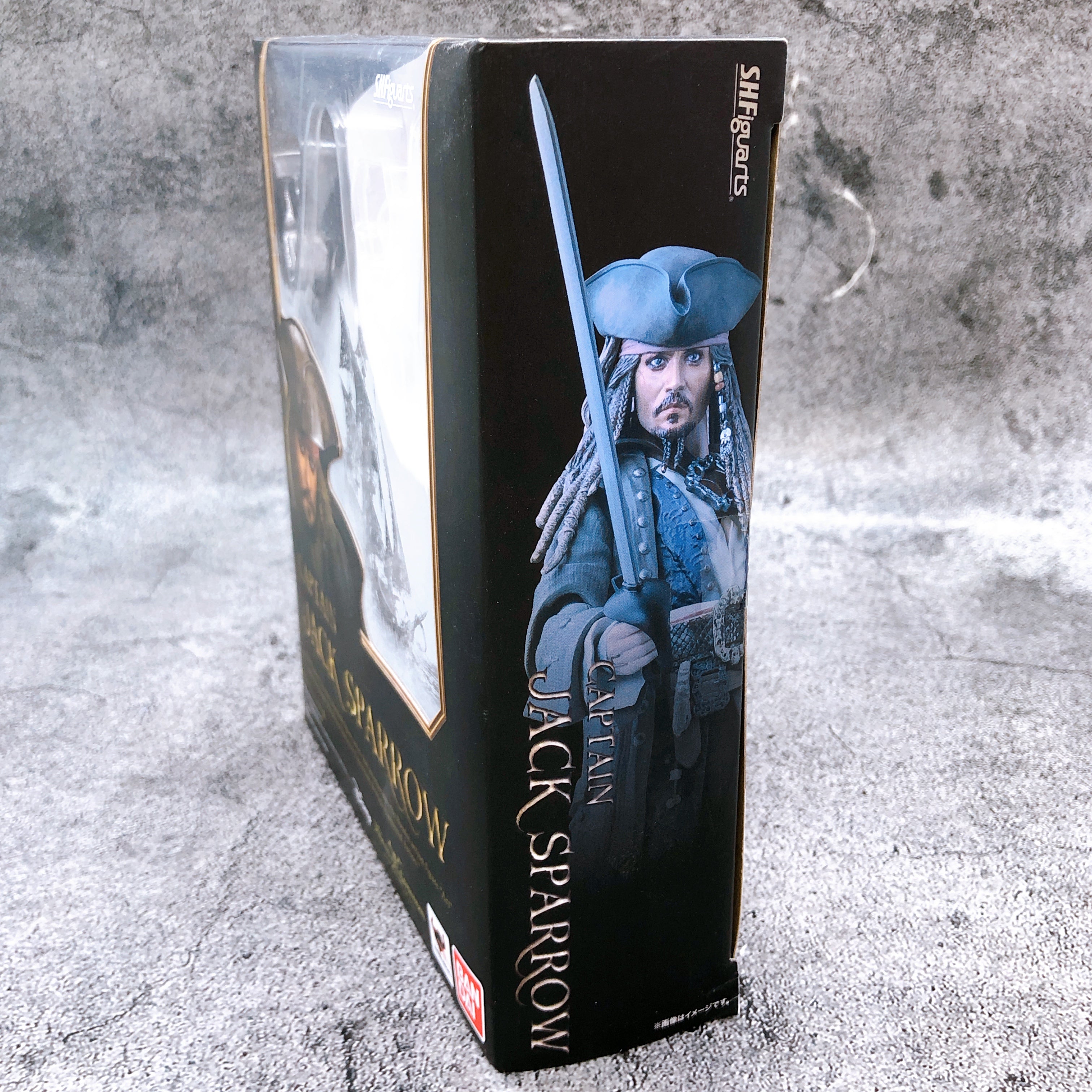 Pirates of the Caribbean Captain Jack Sparrow S.H.Figuarts Action Figure Bandai