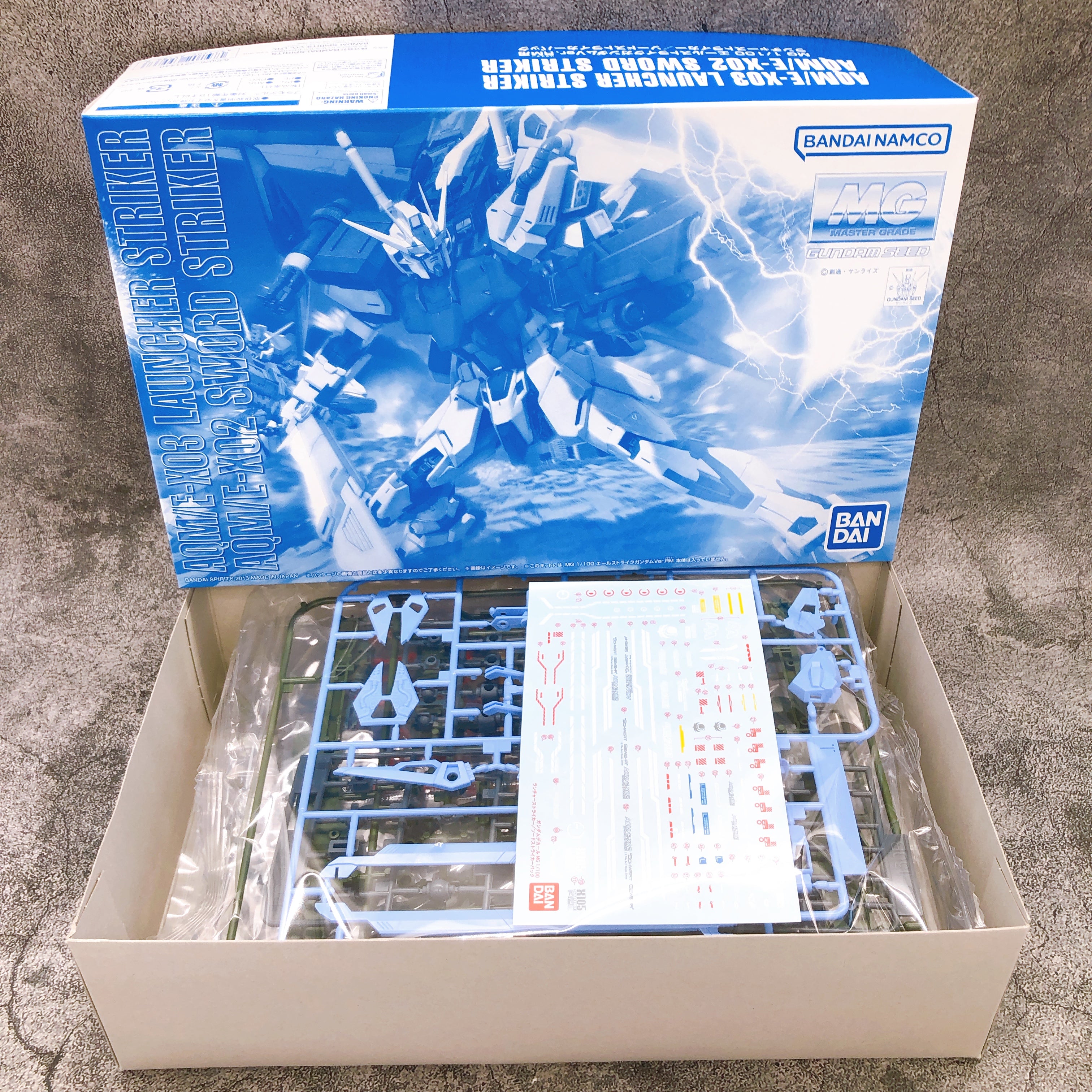 MG 1/100 Launcher Striker / Sword Striker for Aile Strike Gundam Ver.RM Kit NEW
