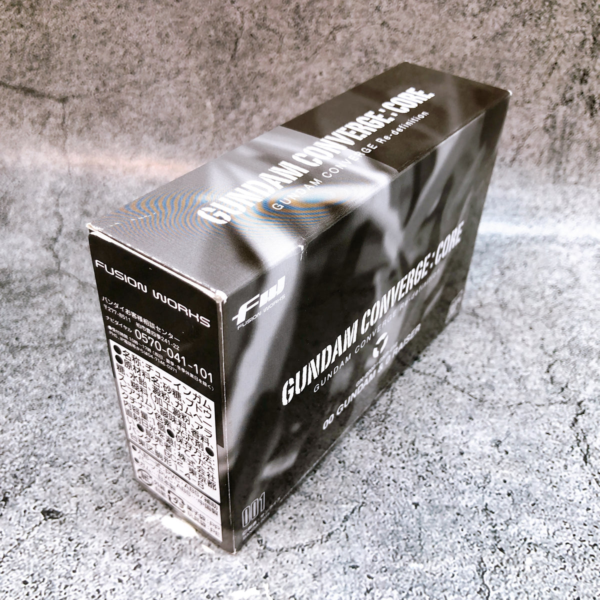 FW GUNDAM CONVERGE CORE 00 GUNDAM & 0 RAISER Set Figure 15+ Premium Bandai Japan