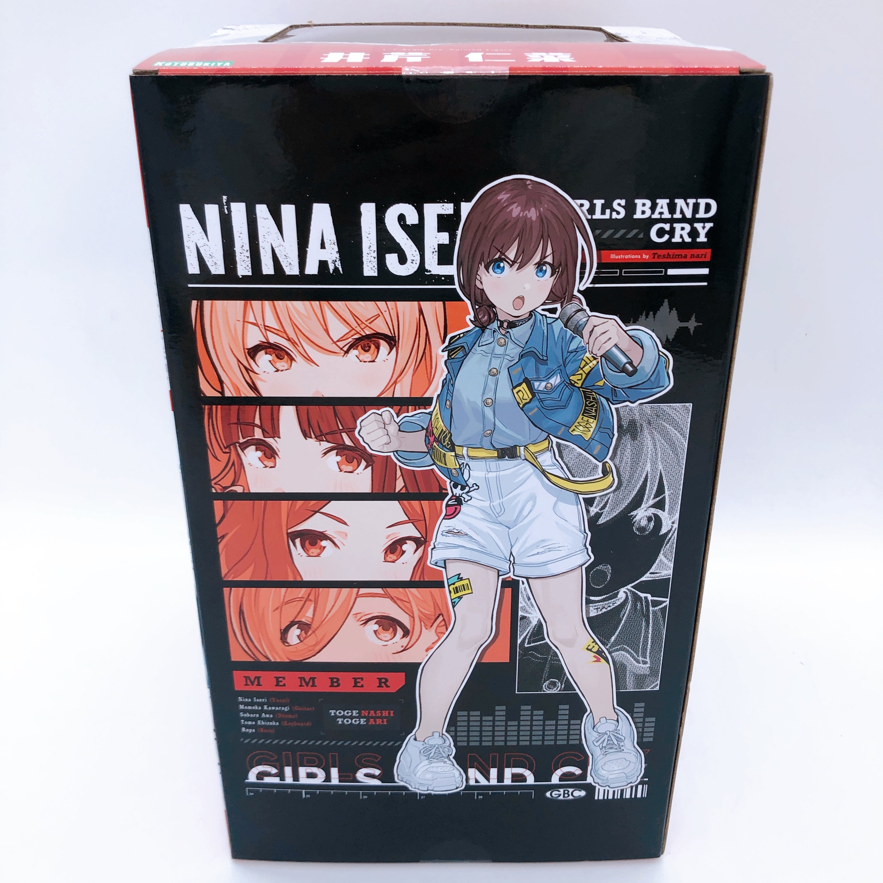 Girls Band Cry Nina Iseri 1/7 Scale Figure Kotobukiya Japan Togenashi Togeari