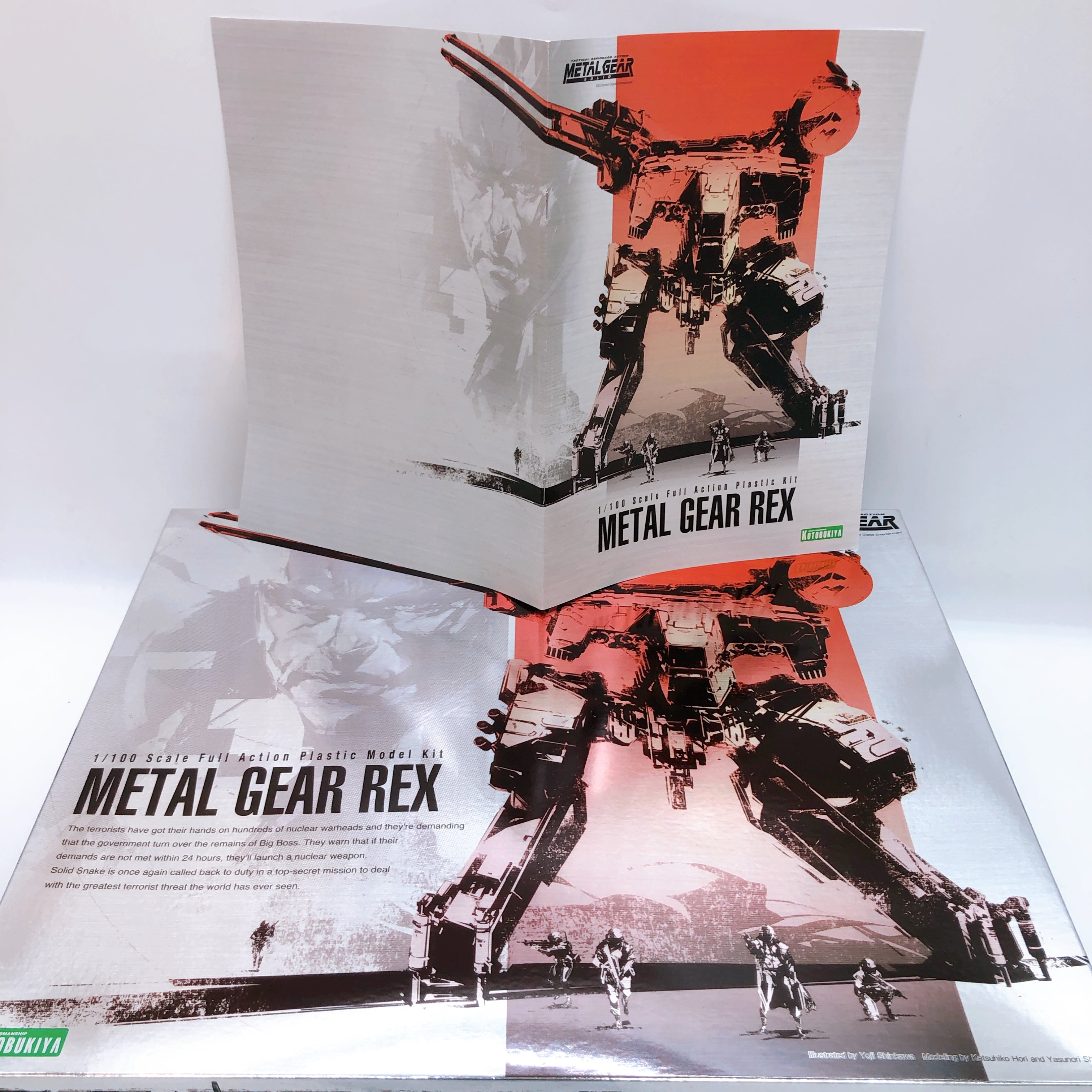 METAL GEAR SOLID METAL GEAR REX 1/100 Scale Model Kit KOTOBUKIYA NEW FASTSHIP