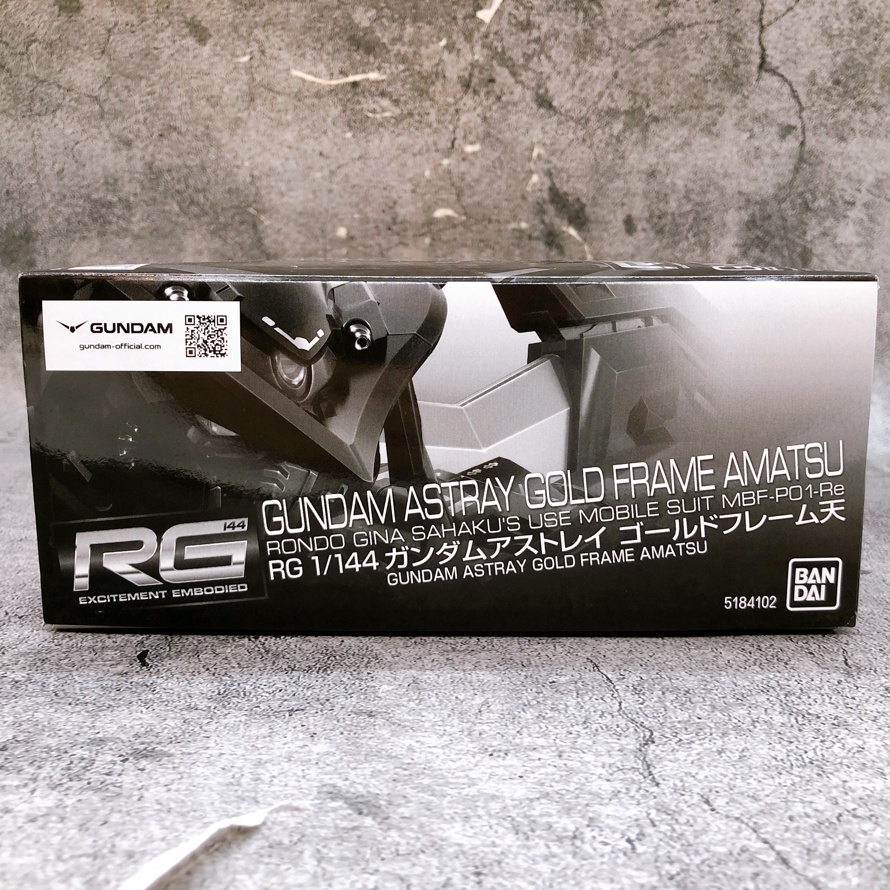 RG 1/144 Gundam Astray Gold Frame Amatsu Model Kit 15+ Premium Bandai Japan NEW