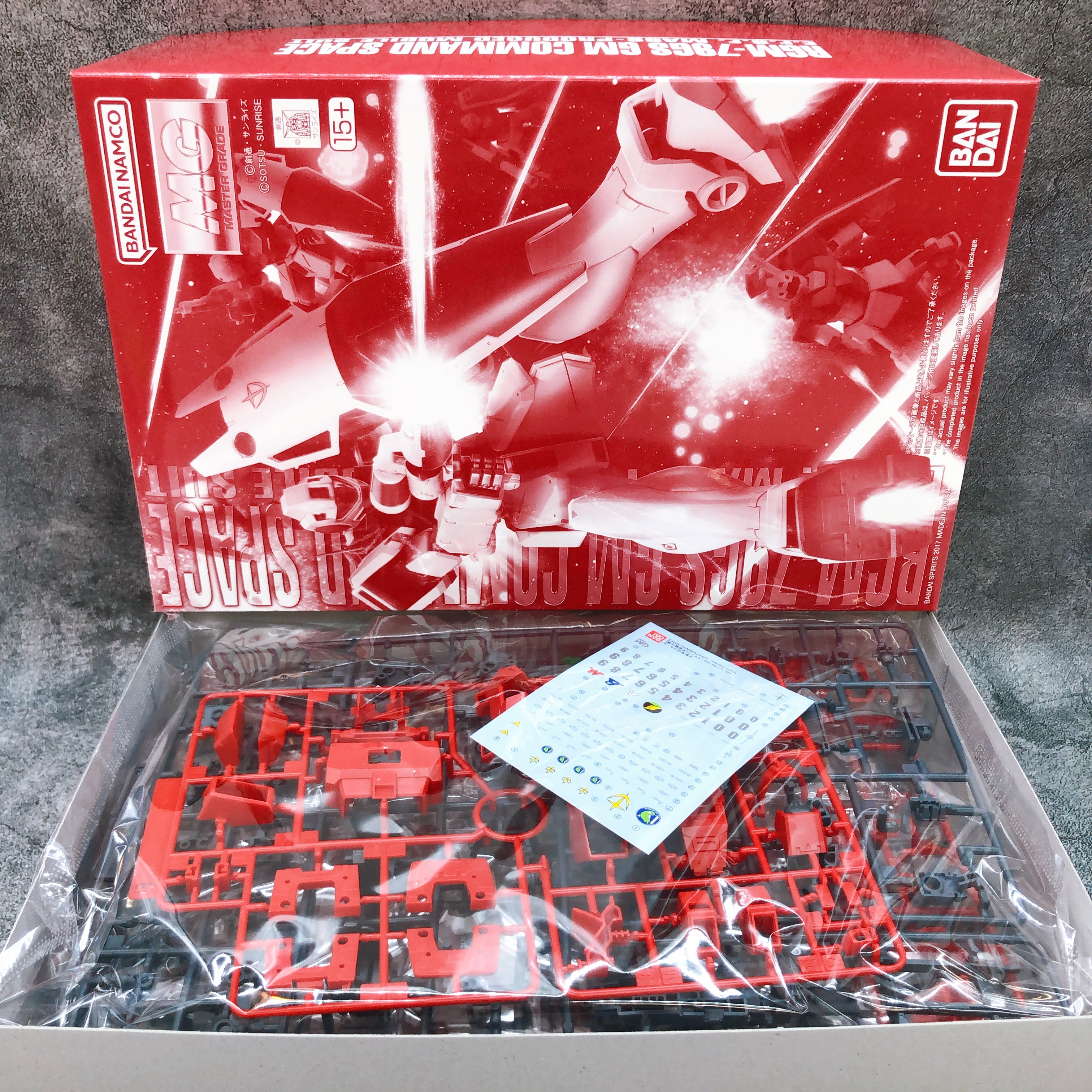 MG 1/100 GM COMMAND SPACE RGM-79GS Gunpla Model Kit Premium Bandai Japan NEW