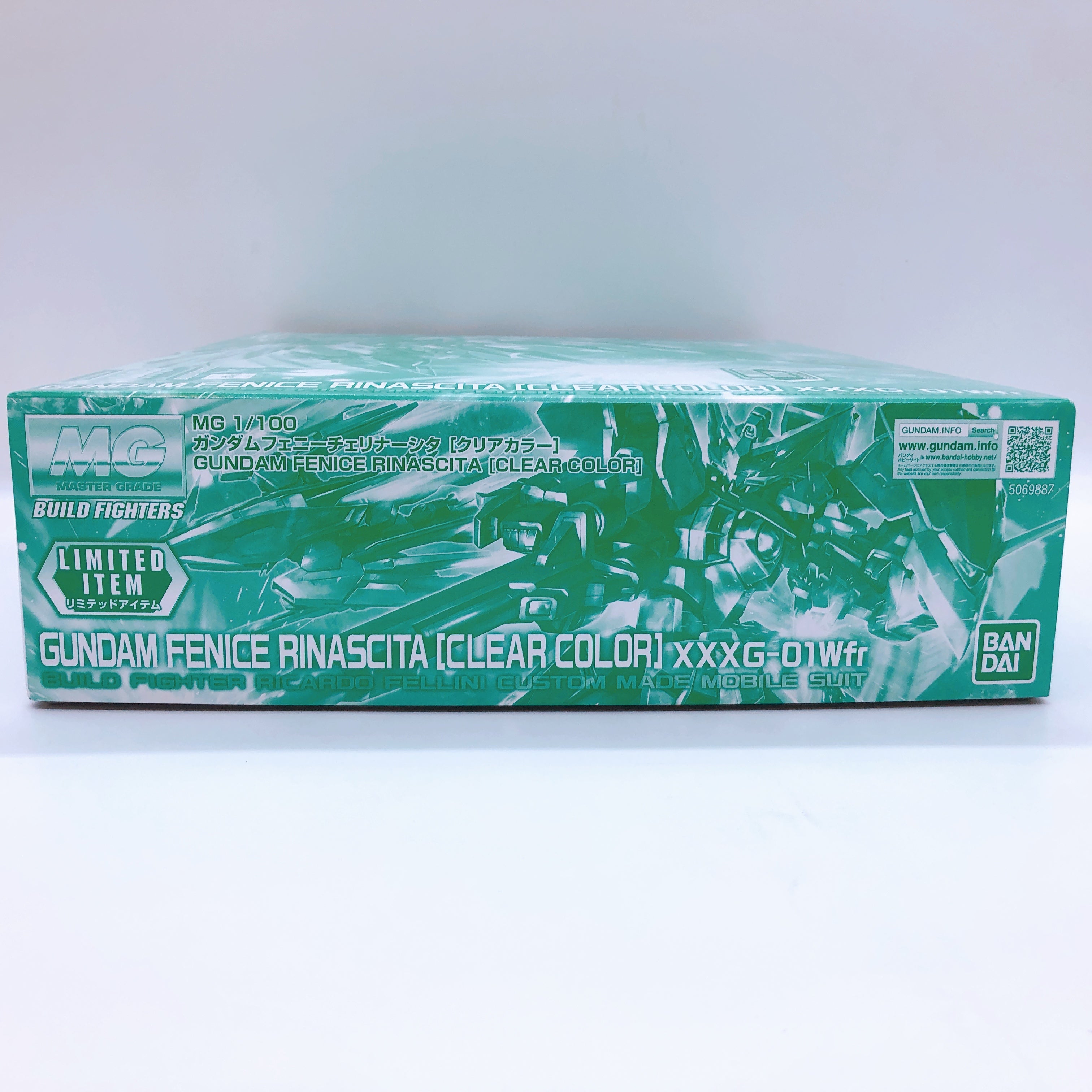 MG 1/100 Gundam Fenice Rinascita Clear Color Limited Model Kit Bandai Japan NEW