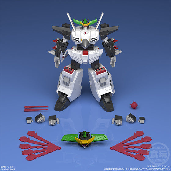 Super Minipla KING J-DER King of Braves GaoGaiGar Model Kit 15+ Premium Bandai