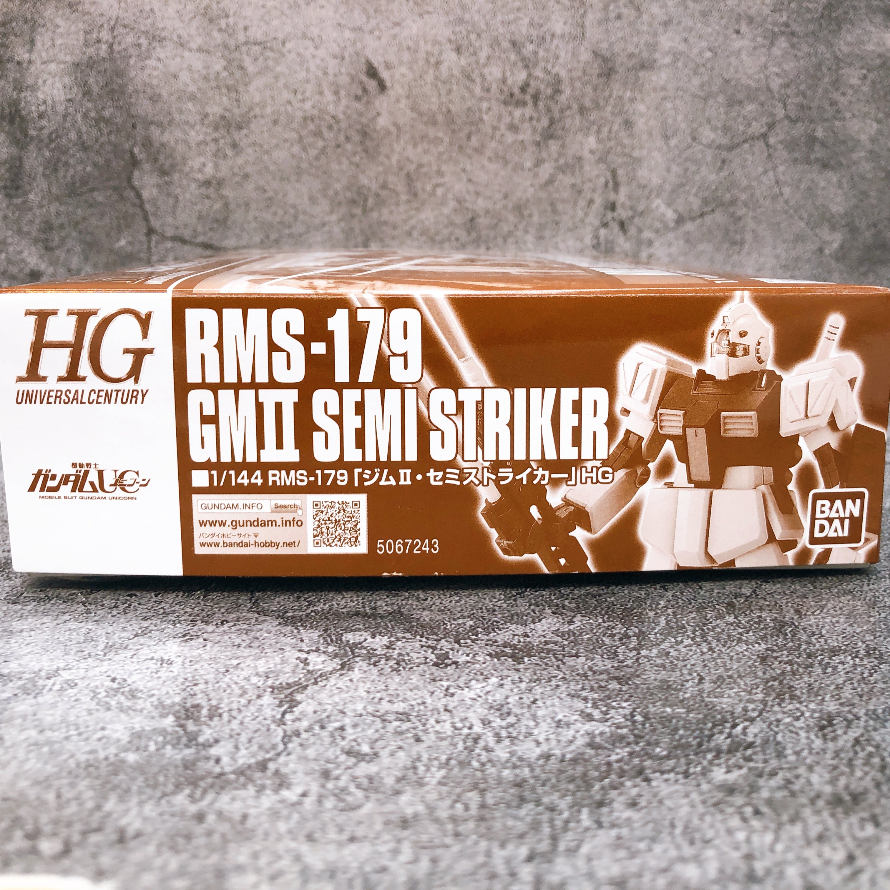 HGUC 1/144 GM II Semi Striker Gundam Unicorn Model Kit Premium Bandai Japan NEW