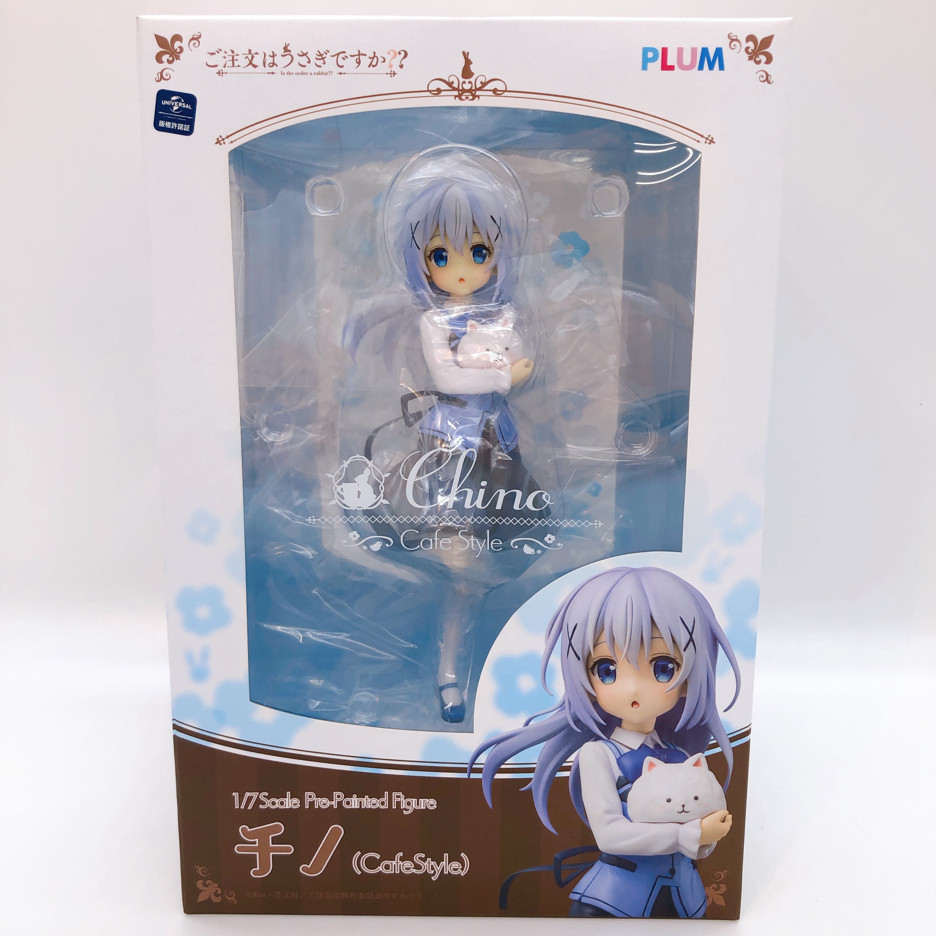 PLUM Chino Cafe Style Is your order a rabbit? 1/7 Scale PVC Figure NEW FASTSHIP