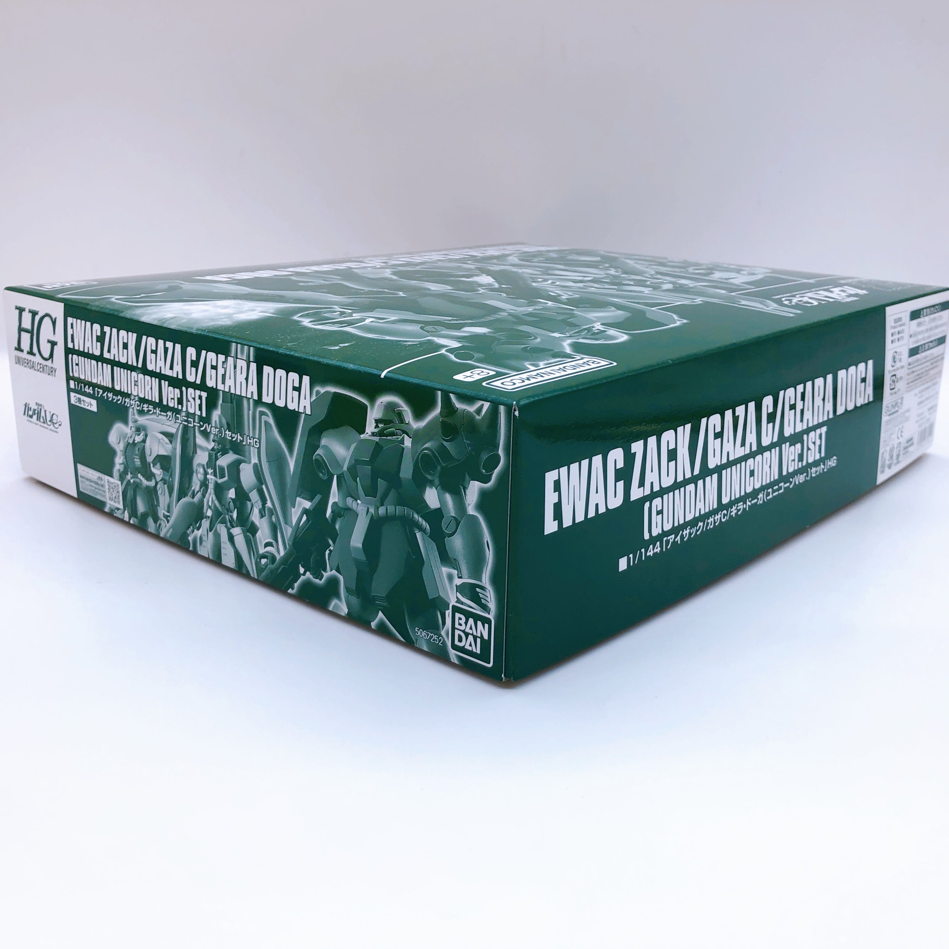 HGUC 1/144 EWAC ZACK/GAZA C/GEARA DOGA Gundam Unicorn Ver Set Kit Premium Bandai
