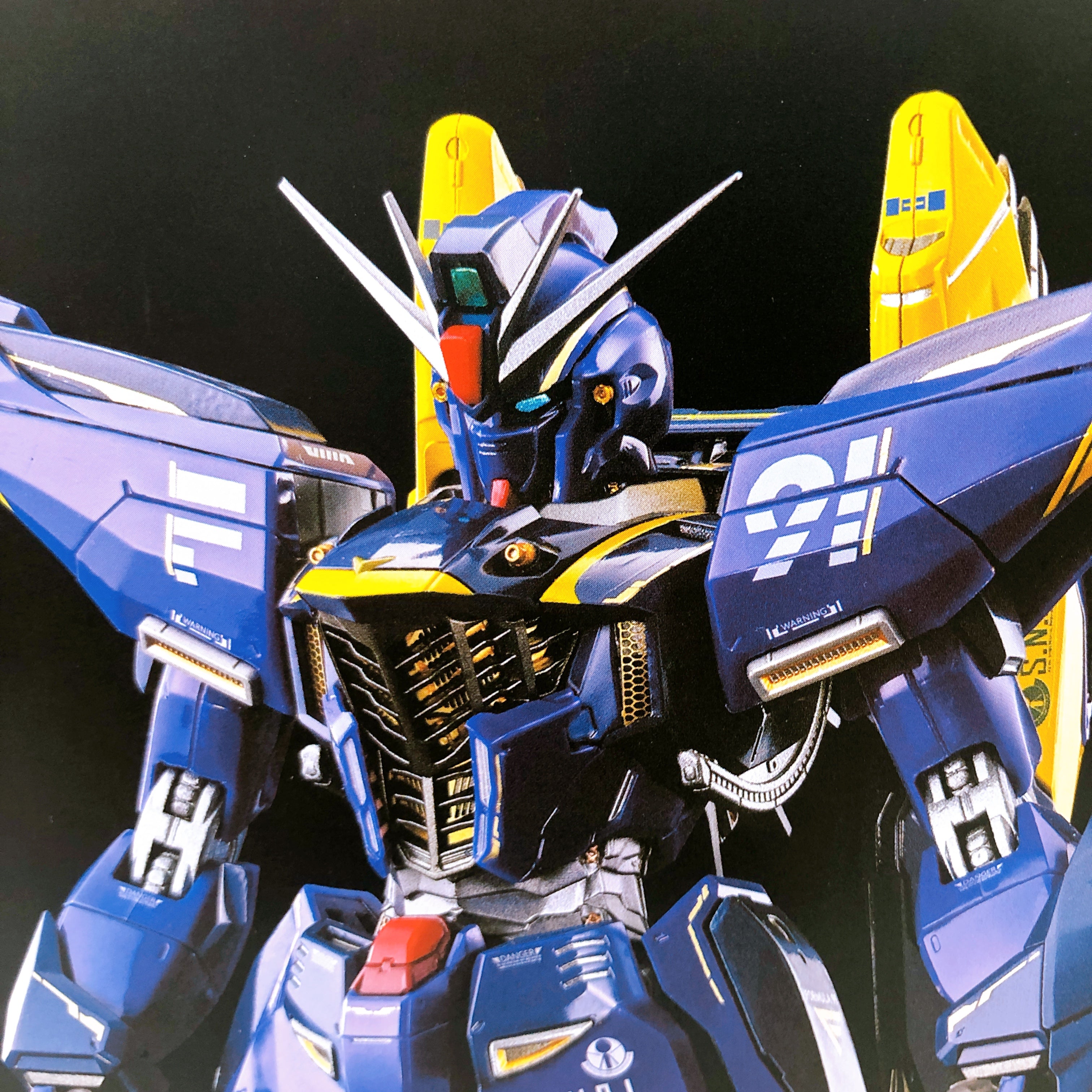 METAL BUILD Gundam F91 Harrison Maddin Custom Action Figure Bandai Japan NEW