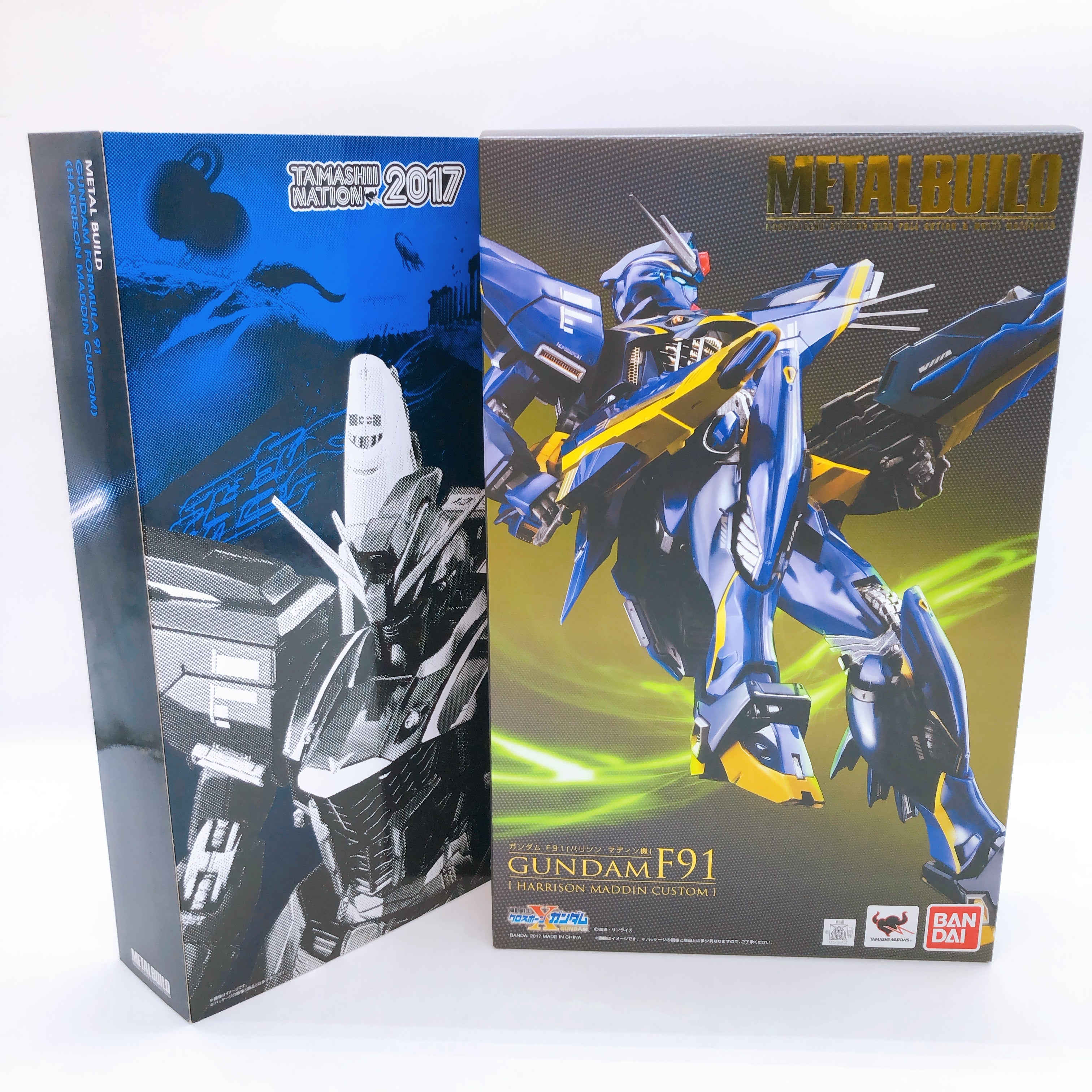 METAL BUILD Mobile Suit Crossbone Gundam Gundam F91 Harrison Maddin Custom 15+