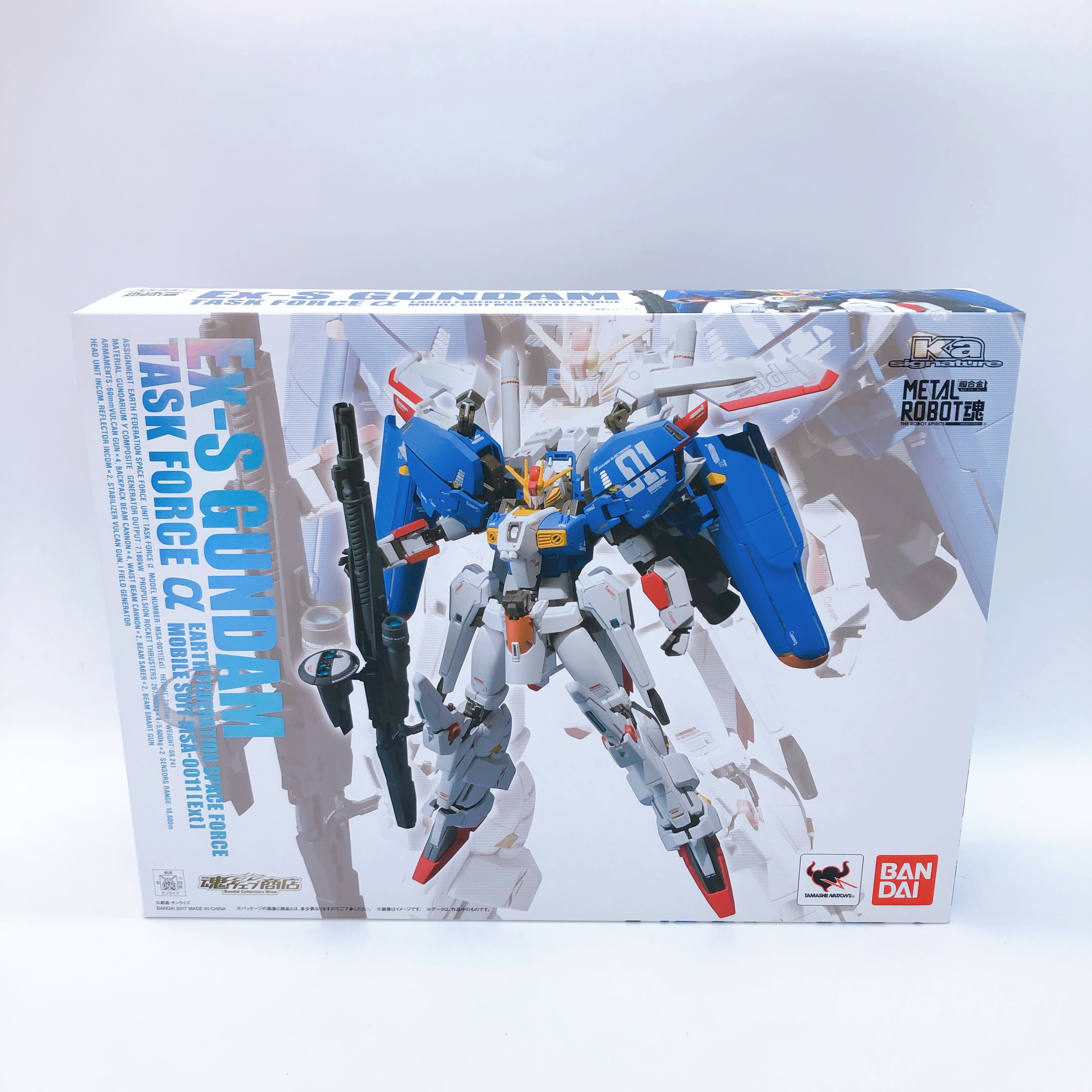 Metal Robot Spirits SIDE MS Ex-S Gundam Task Force a Figure Bandai FASTSHIP