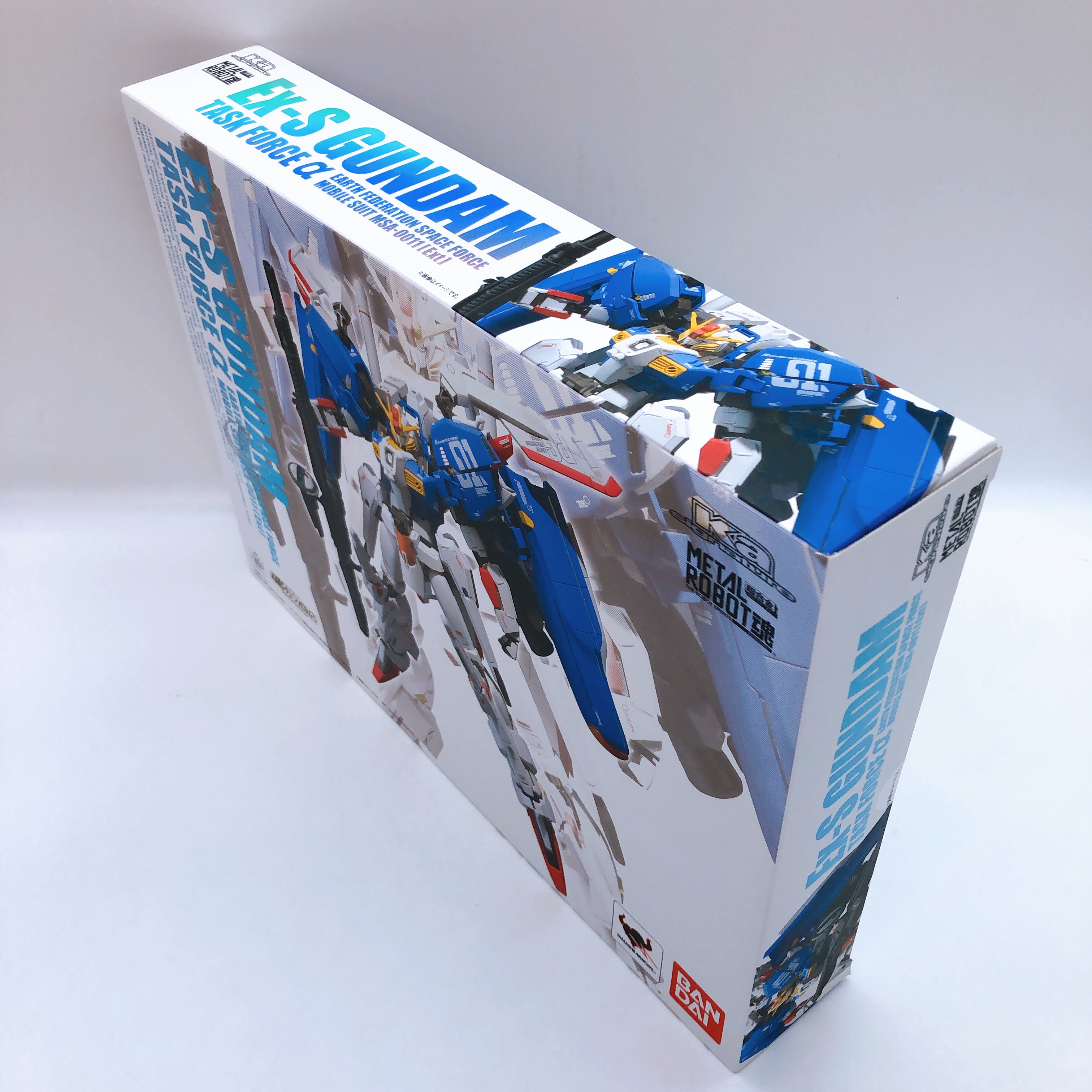 Metal Robot Spirits Ex-S Gundam Task Force Alpha Action Figure 15+ Bandai Sealed