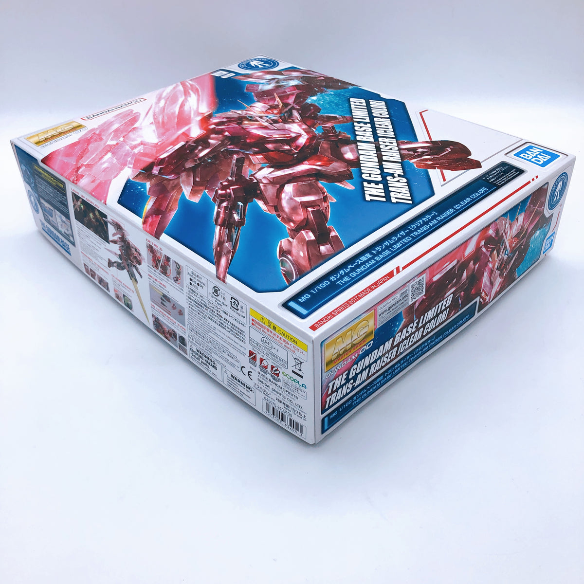 MG 1/100 TRANS-AM RAISER Clear Color Limited Model Kit Bandai Japan NEW FASTSHIP