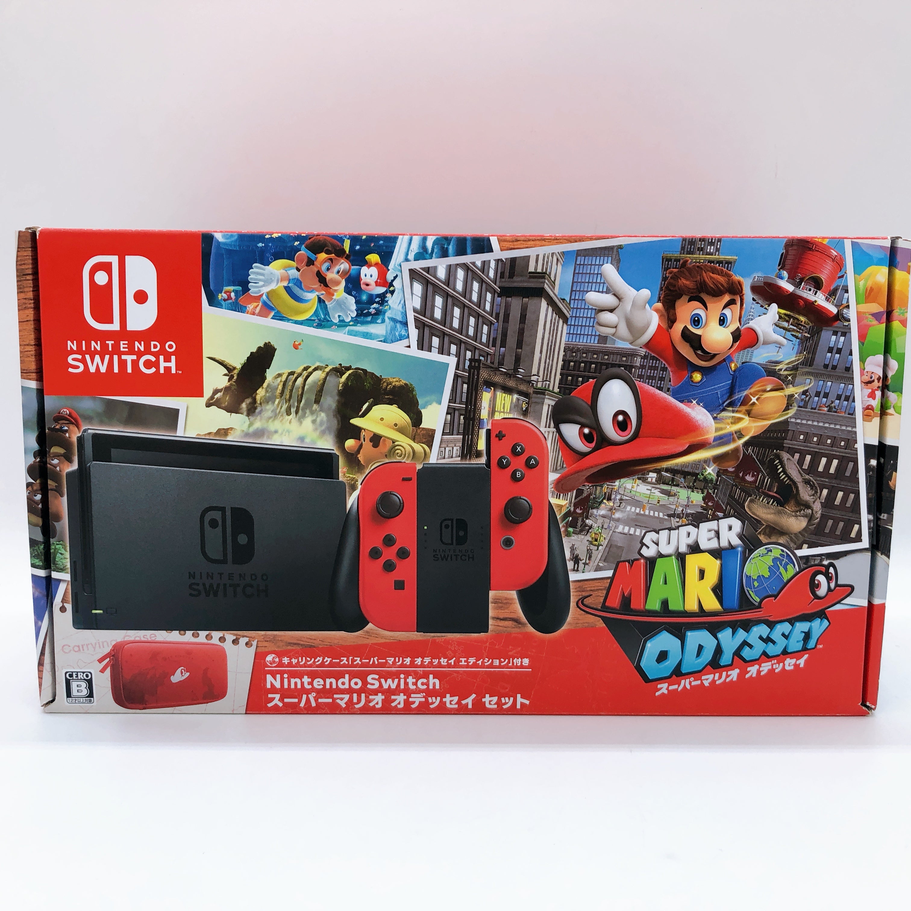 Nintendo Switch Super Mario Odyssey Edition Console System Set Japanese ver.