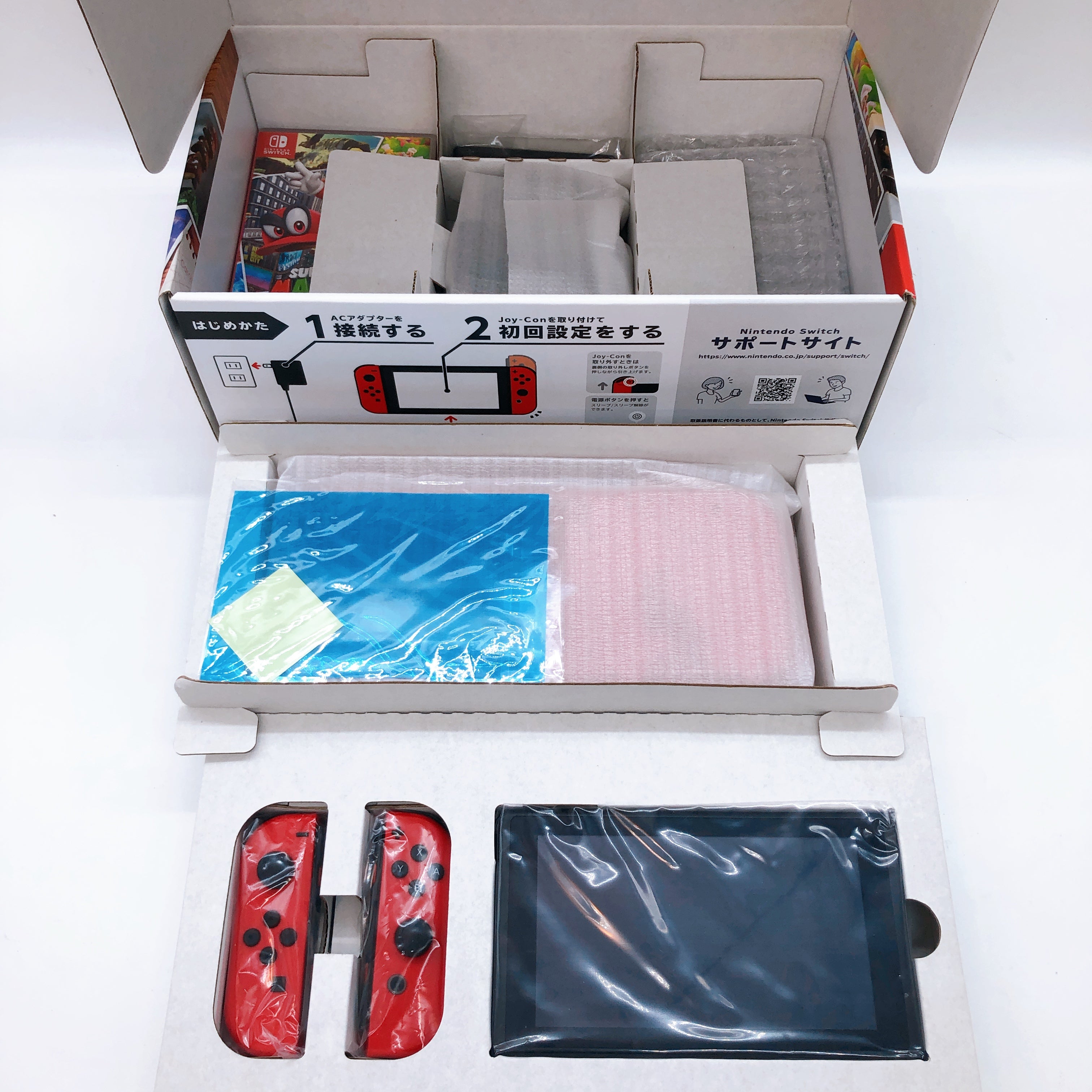 Nintendo Switch Super Mario Odyssey Edition Console System Set Japanese ver.