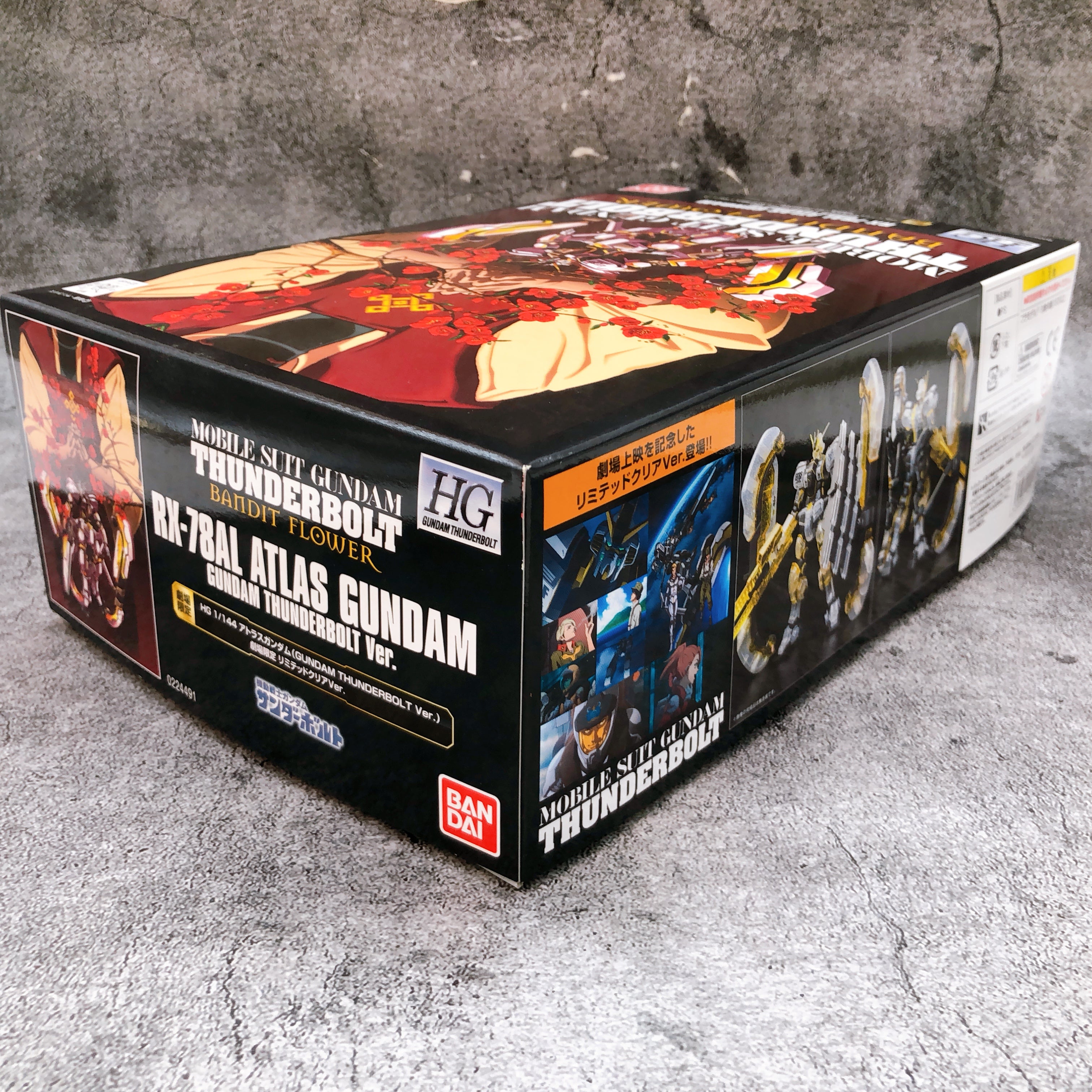 HG 1/144 Atlas Gundam Gundam Thunderbolt Ver Limited Clear Kit Bandai Japan NEW