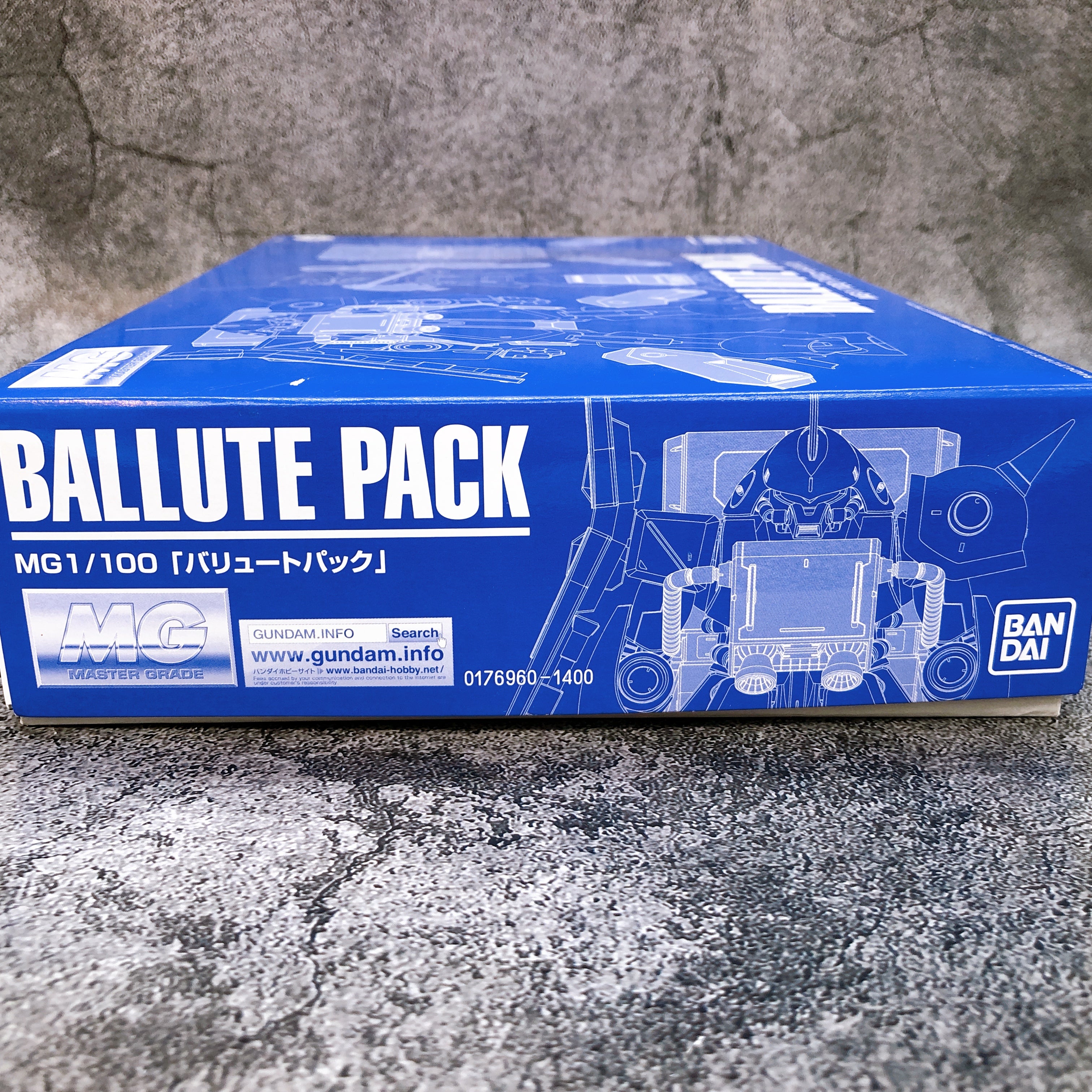 MG 1/100 Ballute Pack Bandai Japan Gundam Plastic Model Kit Gunpla Master Grade