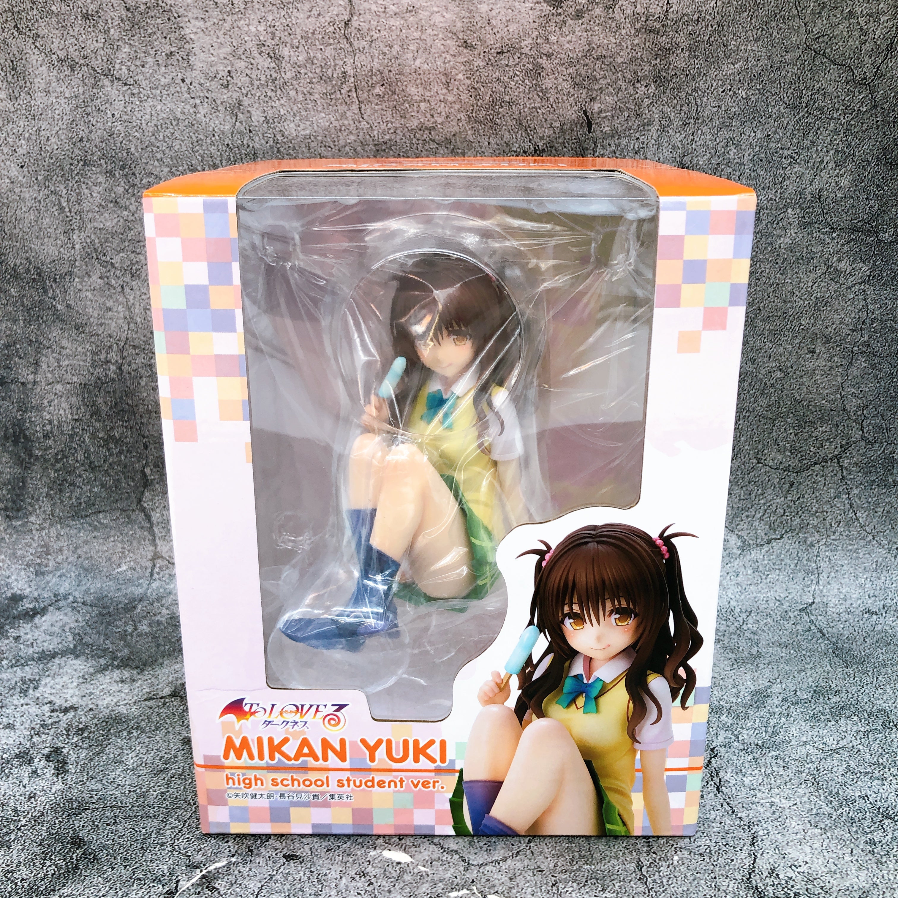 To Love Ru Darkness Mikan Yuki High School Student ver. Figure Japan Sealed
