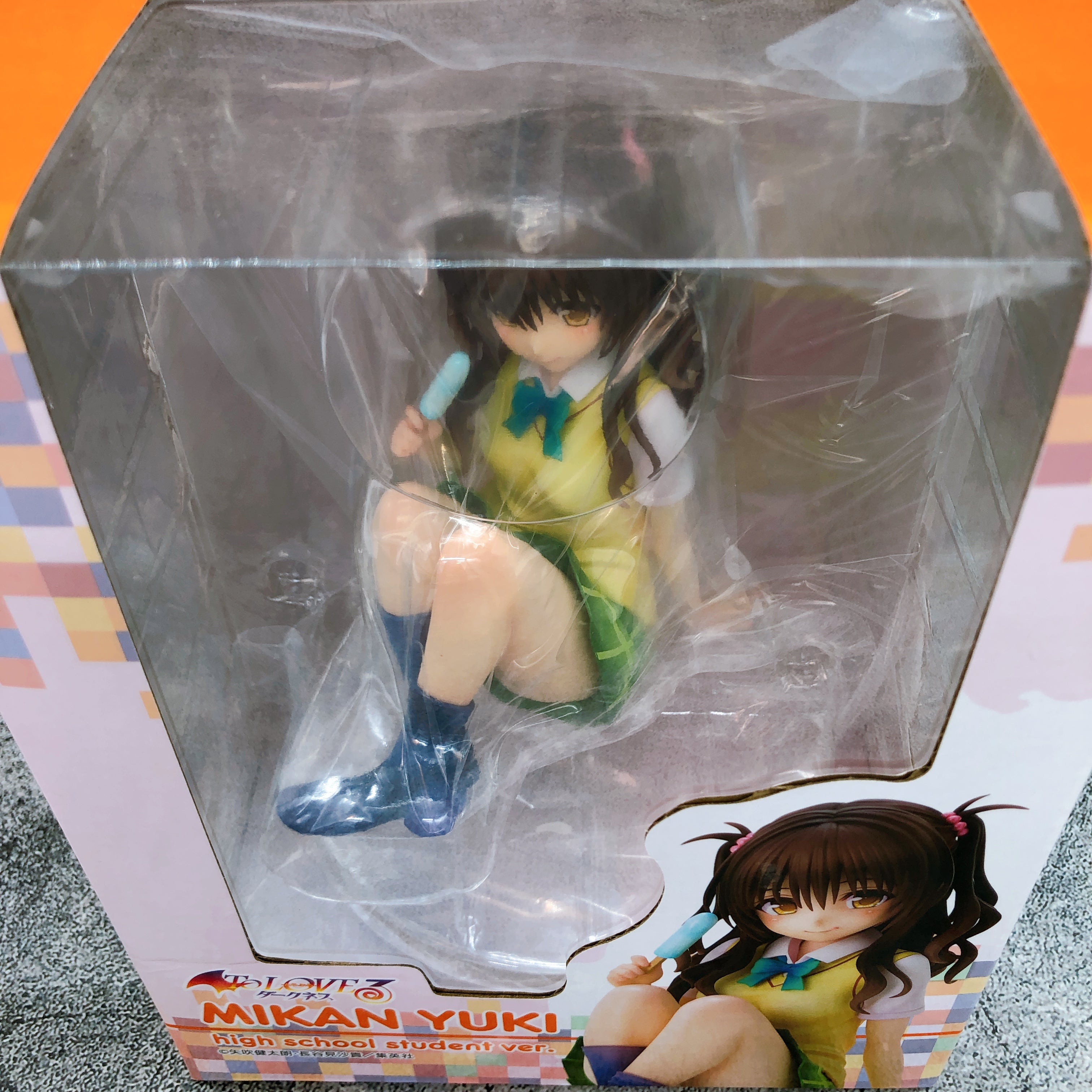 To Love Ru Darkness Mikan Yuki High School Student ver. Figure Japan Sealed