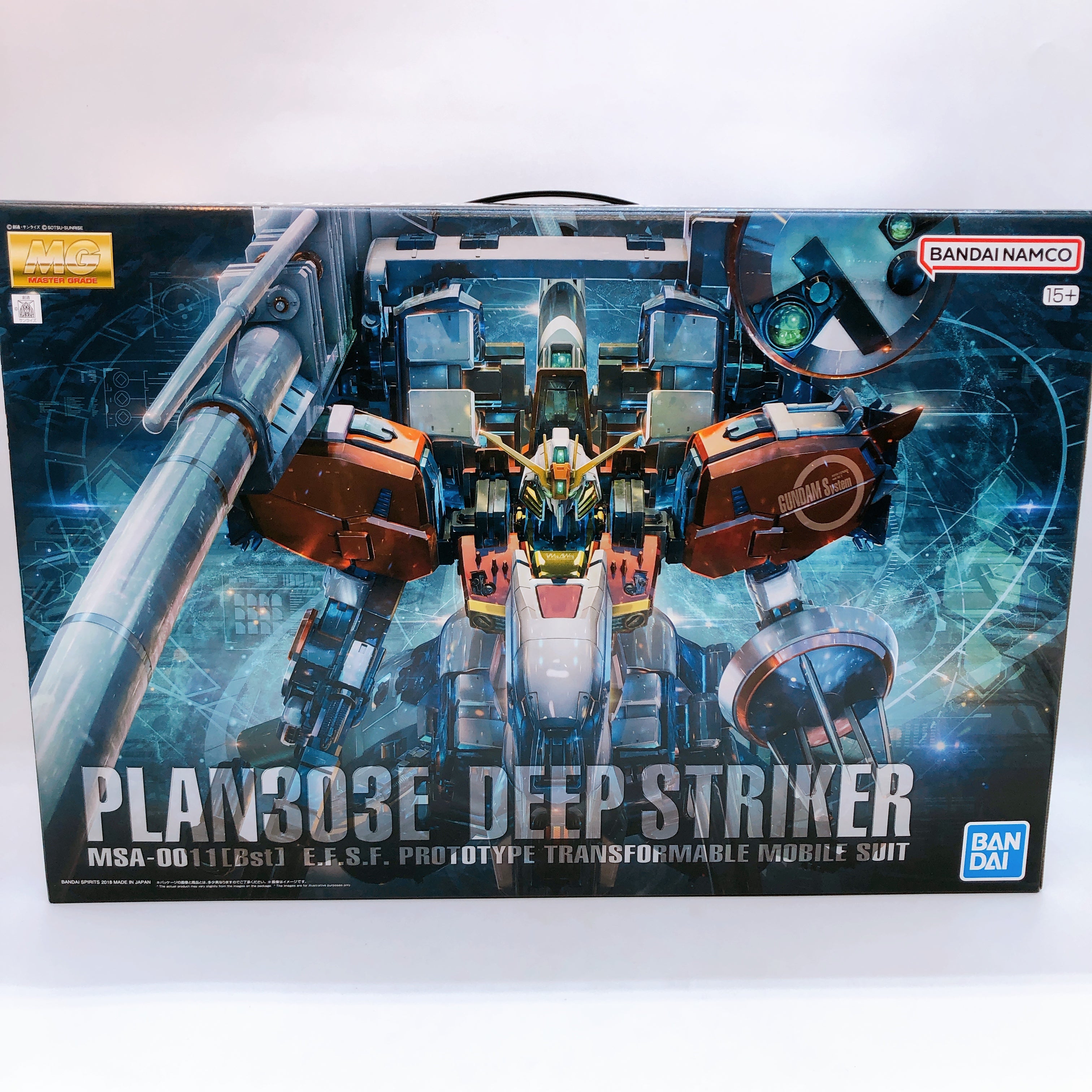 MG 1/100 Deep Striker PLAN303E MSA-0011 Gundam Sentinel Model Kit Bandai Japan