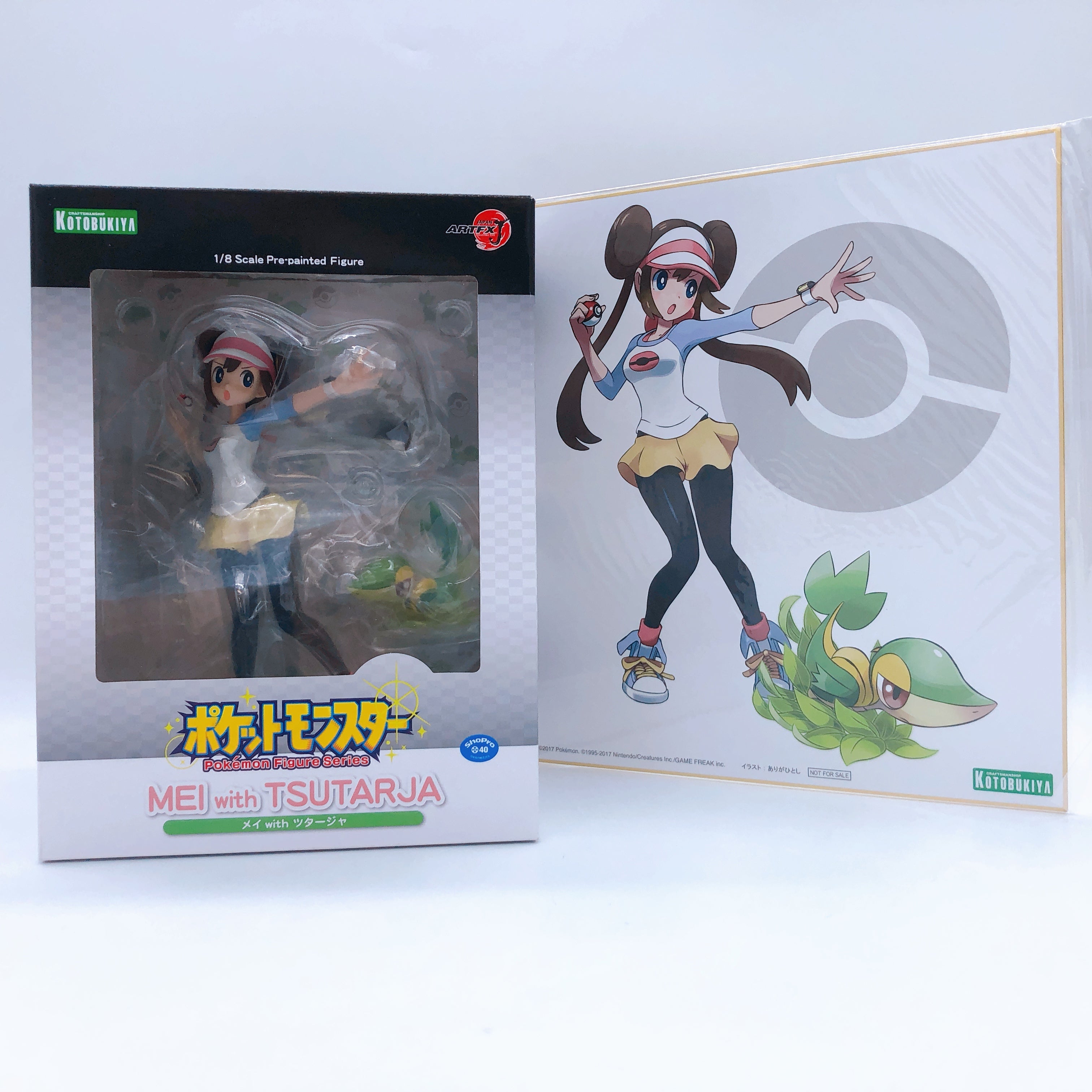 (w/Bonus) ARTFX J Pokemon Series Mei with Snivy 1/8 Scale Figure Kotobukiya NEW