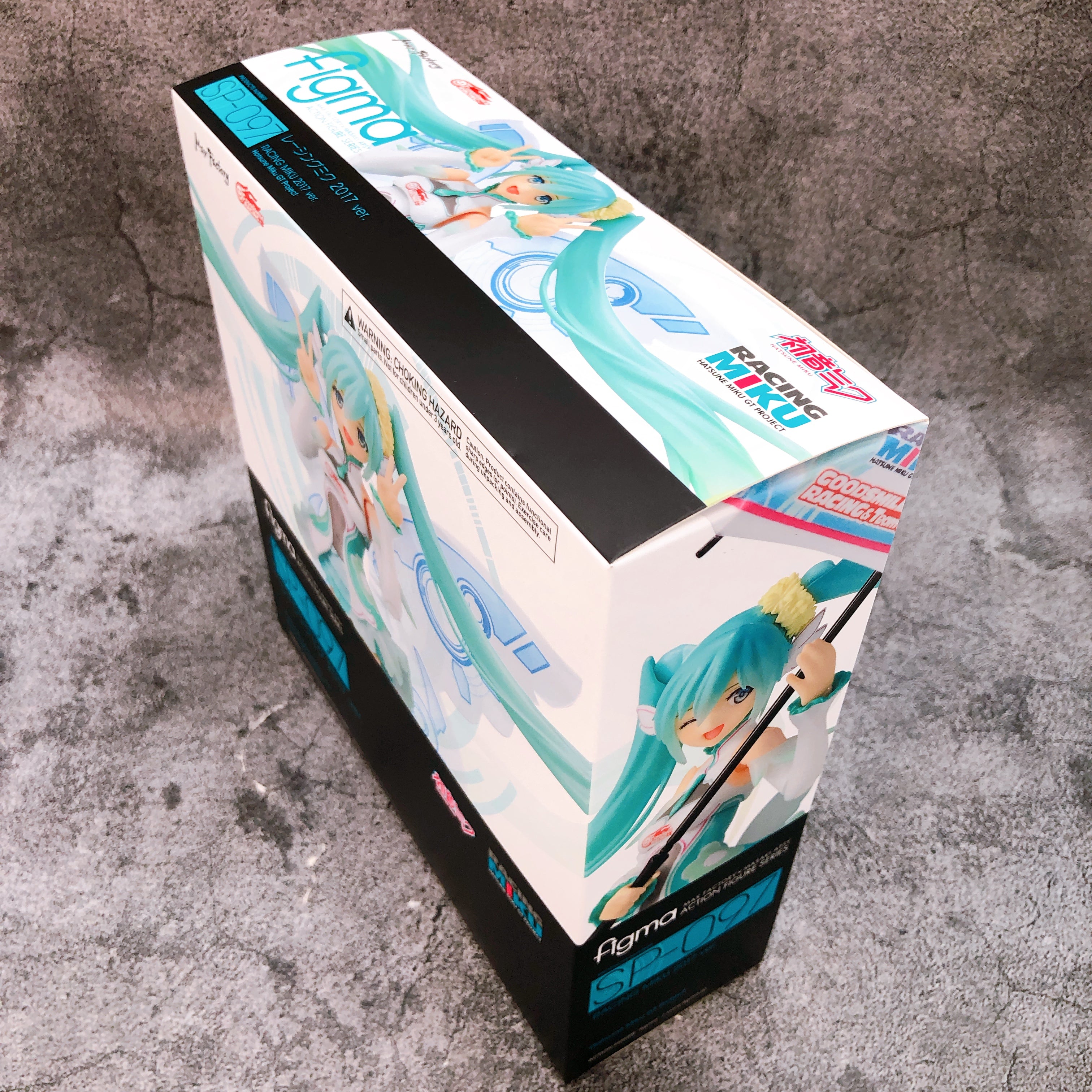 (w/Bonus) Hatsune Miku Racing 2017 ver. GT Project Figma SP-097 Action Figure