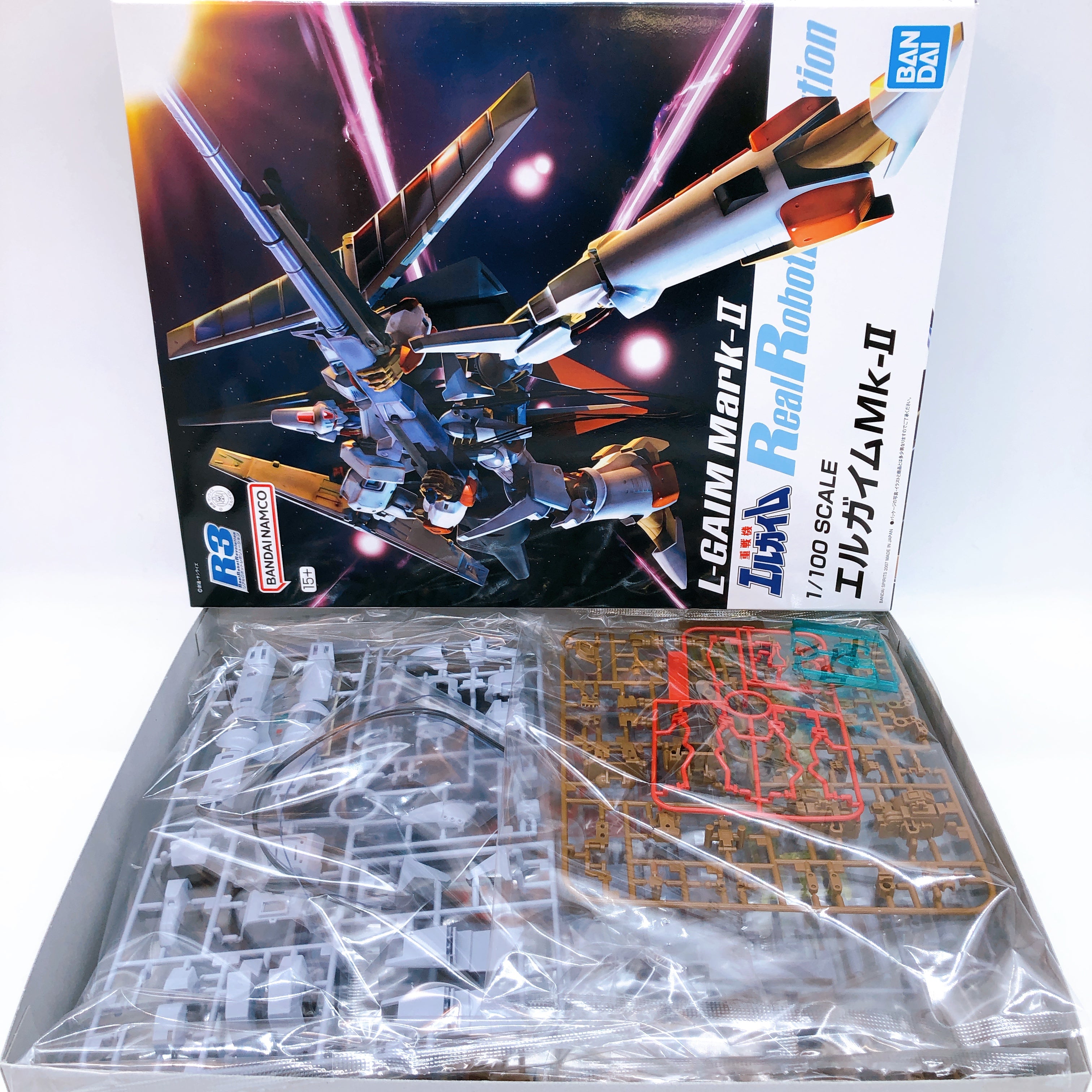 Heavy Metal L-Gaim Real Robot Revolution L-Gaim Mark-II 1/100 Model Kit Bandai