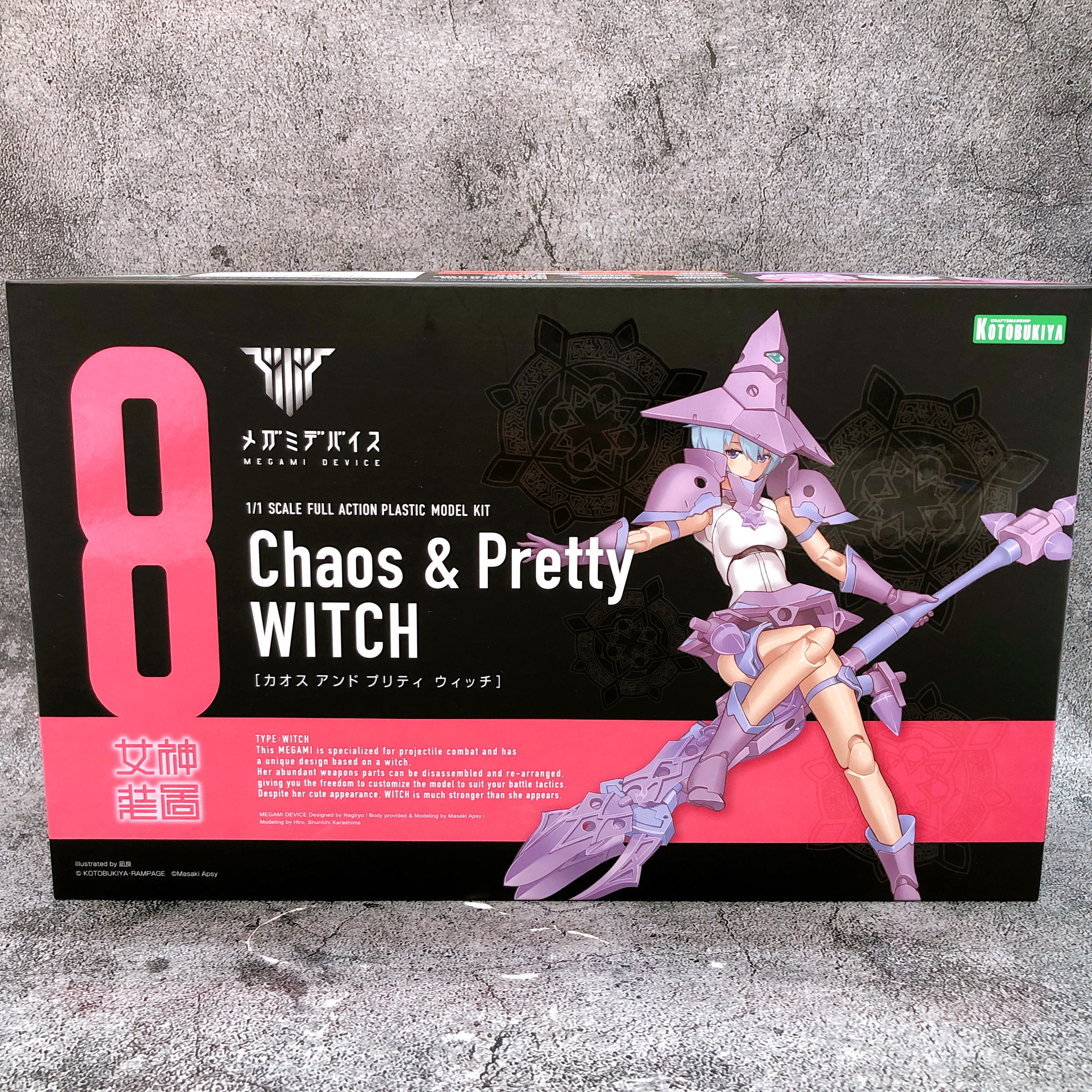 Megami Device Chaos & Pretty Witch 1:1 Scale Model Kit KOTOBUKIYA NEW FASTSHIP