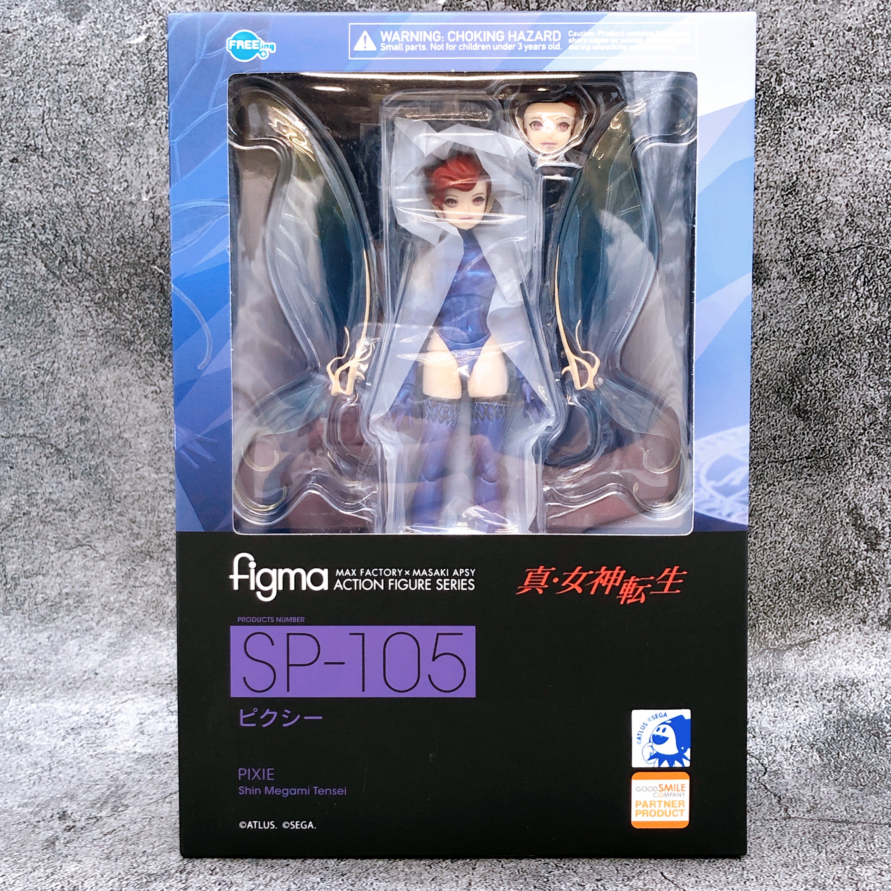 Shin Megami Tensei Pixie figma SP-105 Action Figure FREEing Japan Atlus Sega